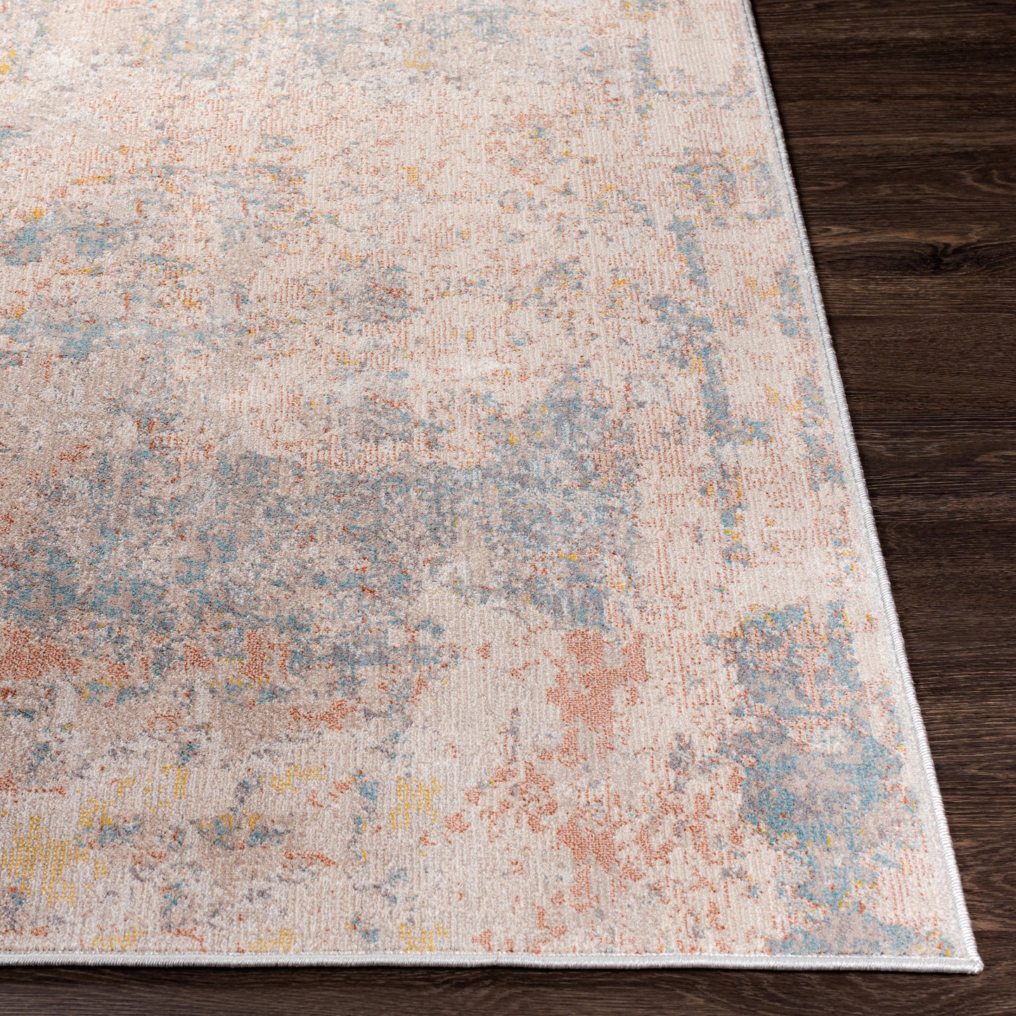 Mediterranean Machine Woven Rug Livabliss Mediterranean