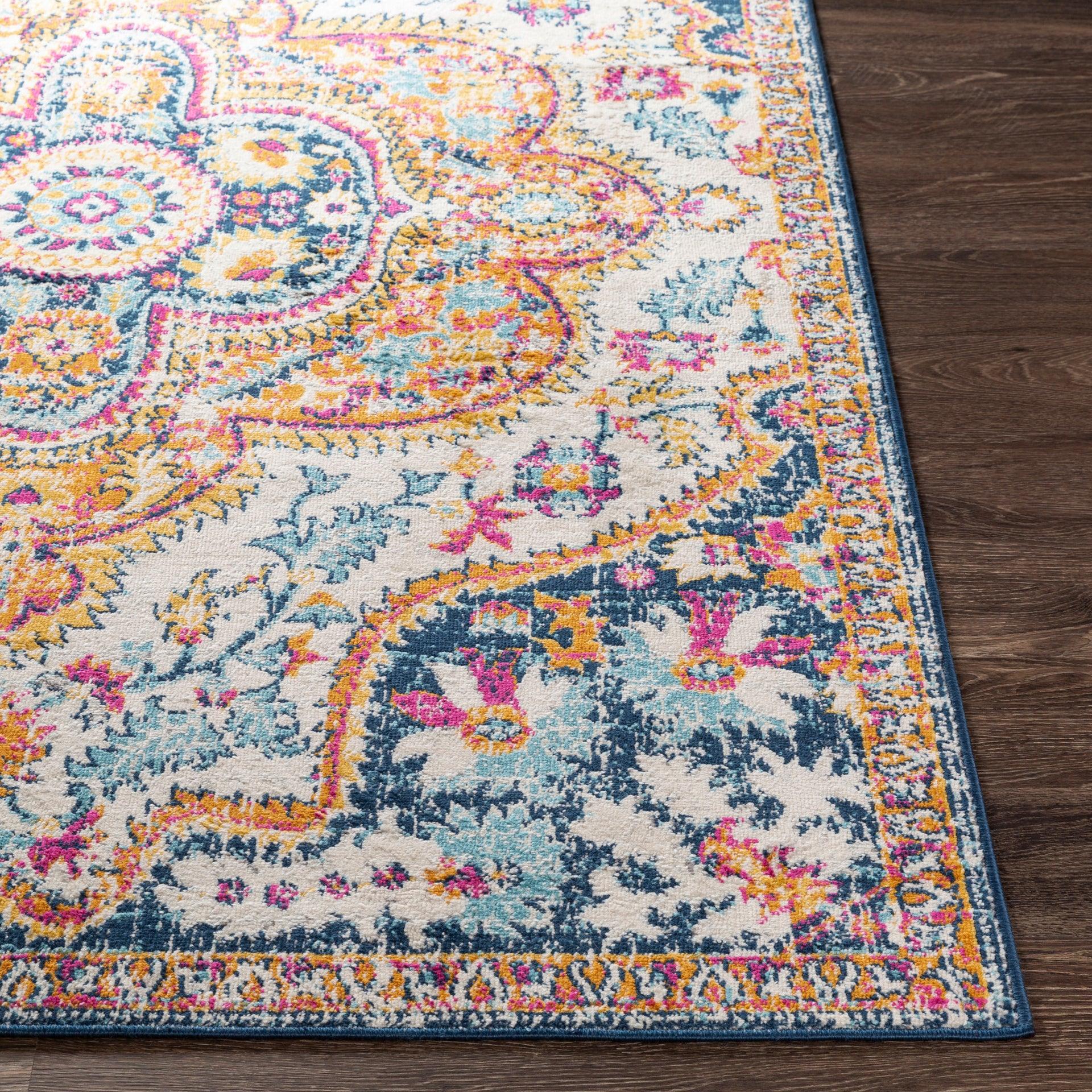 Floransa Machine Woven Rug Livabliss Floransa