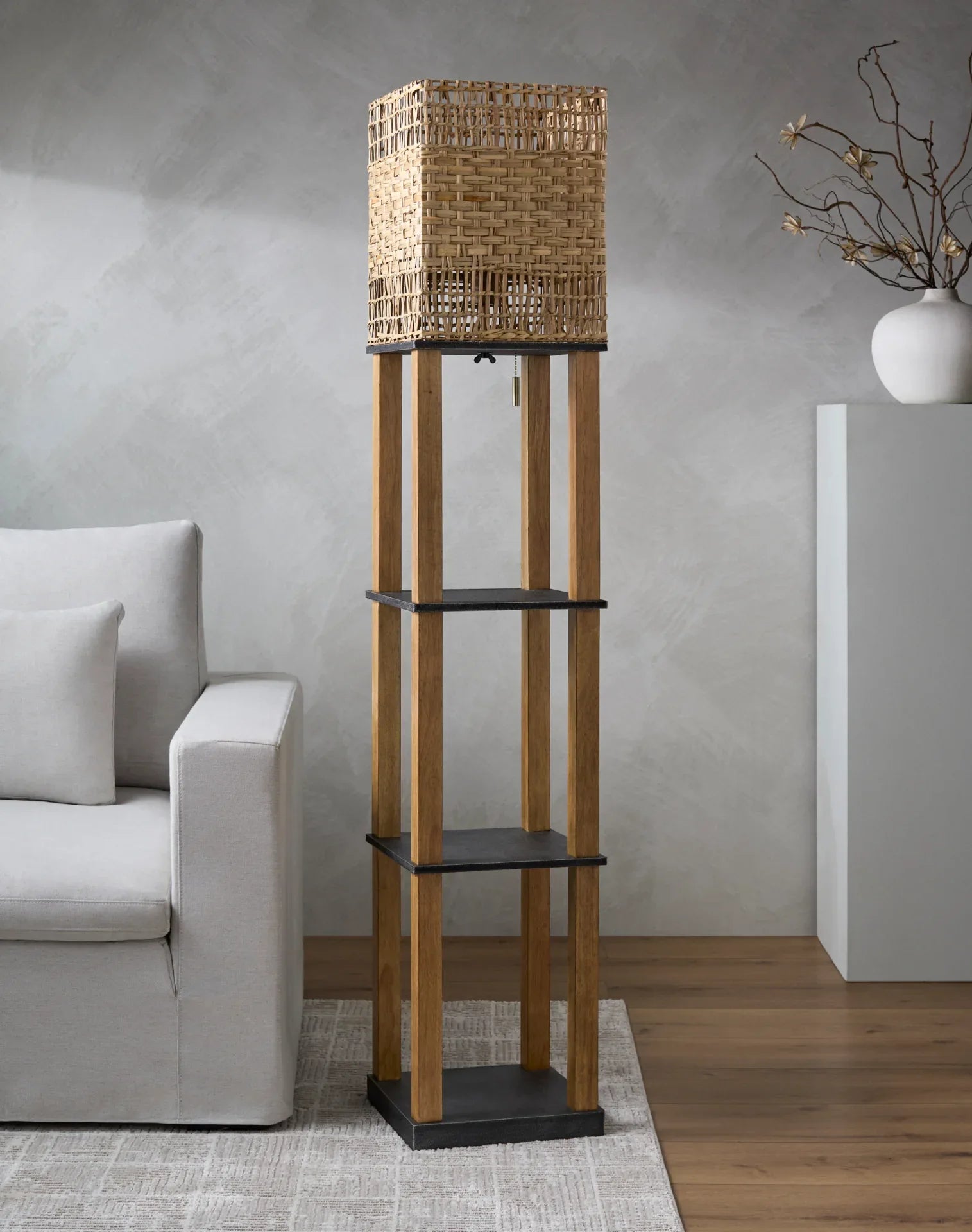 Civita Tray Table Floor Lamp Livabliss Civita