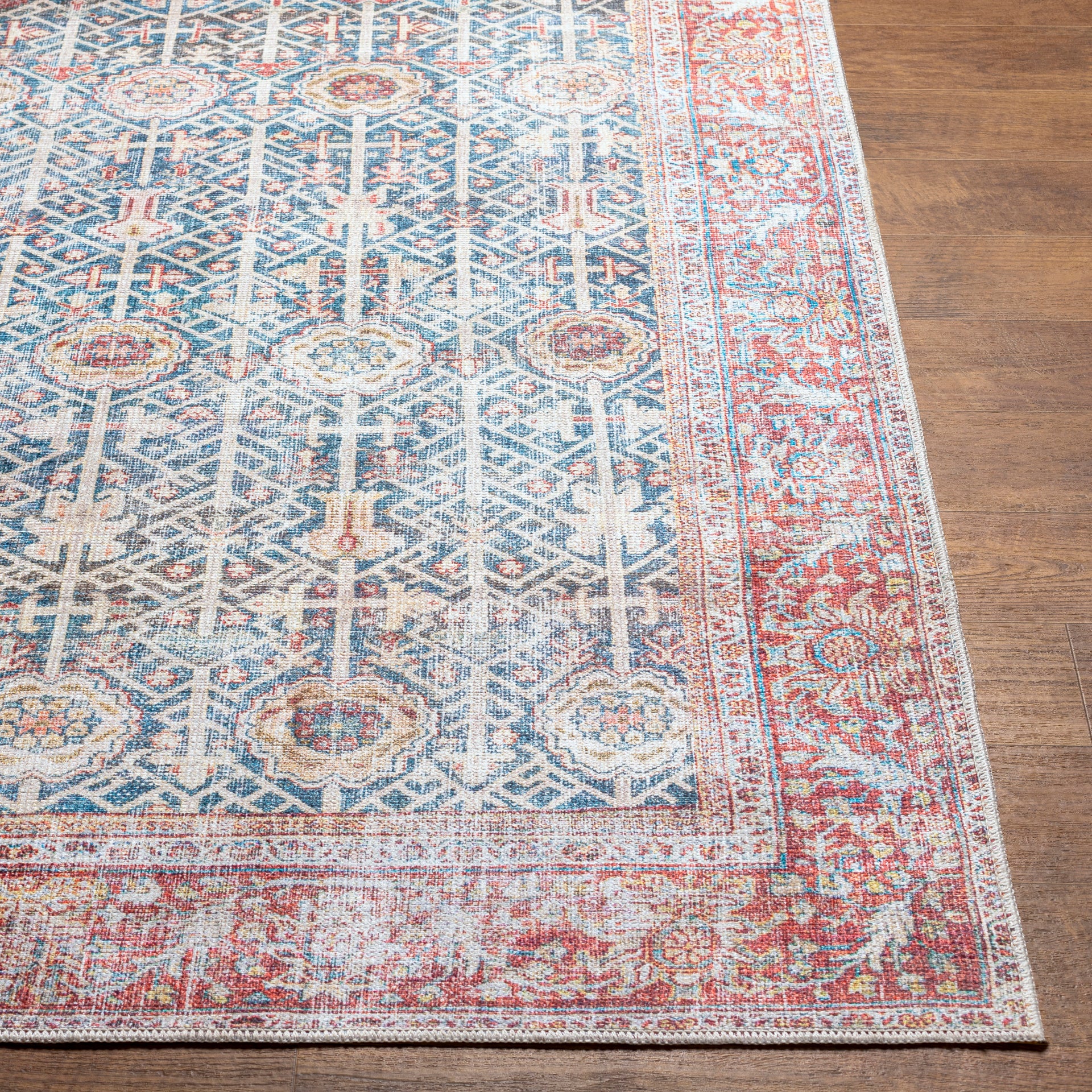 Kemer Machine Woven Rug Livabliss Kemer