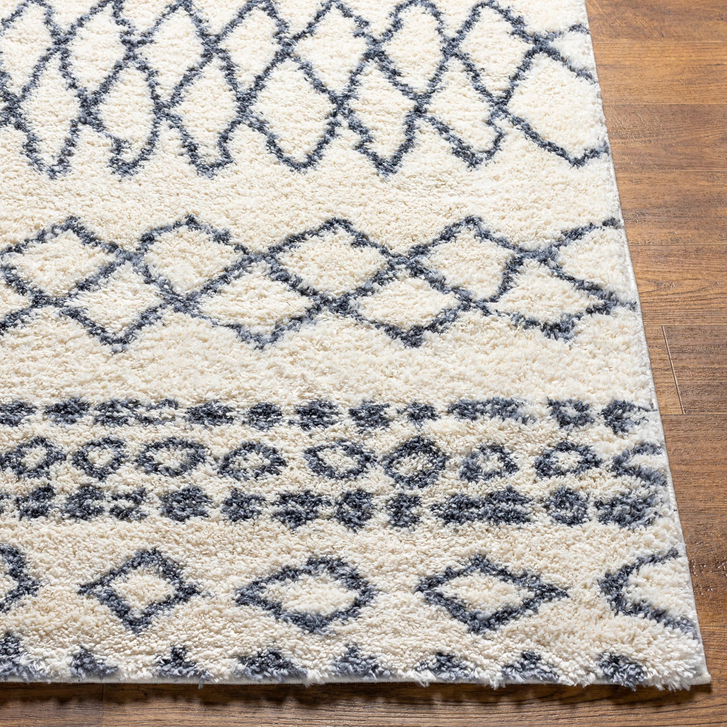 Puffy Shag Machine Woven Rug Livabliss Puffy Shag