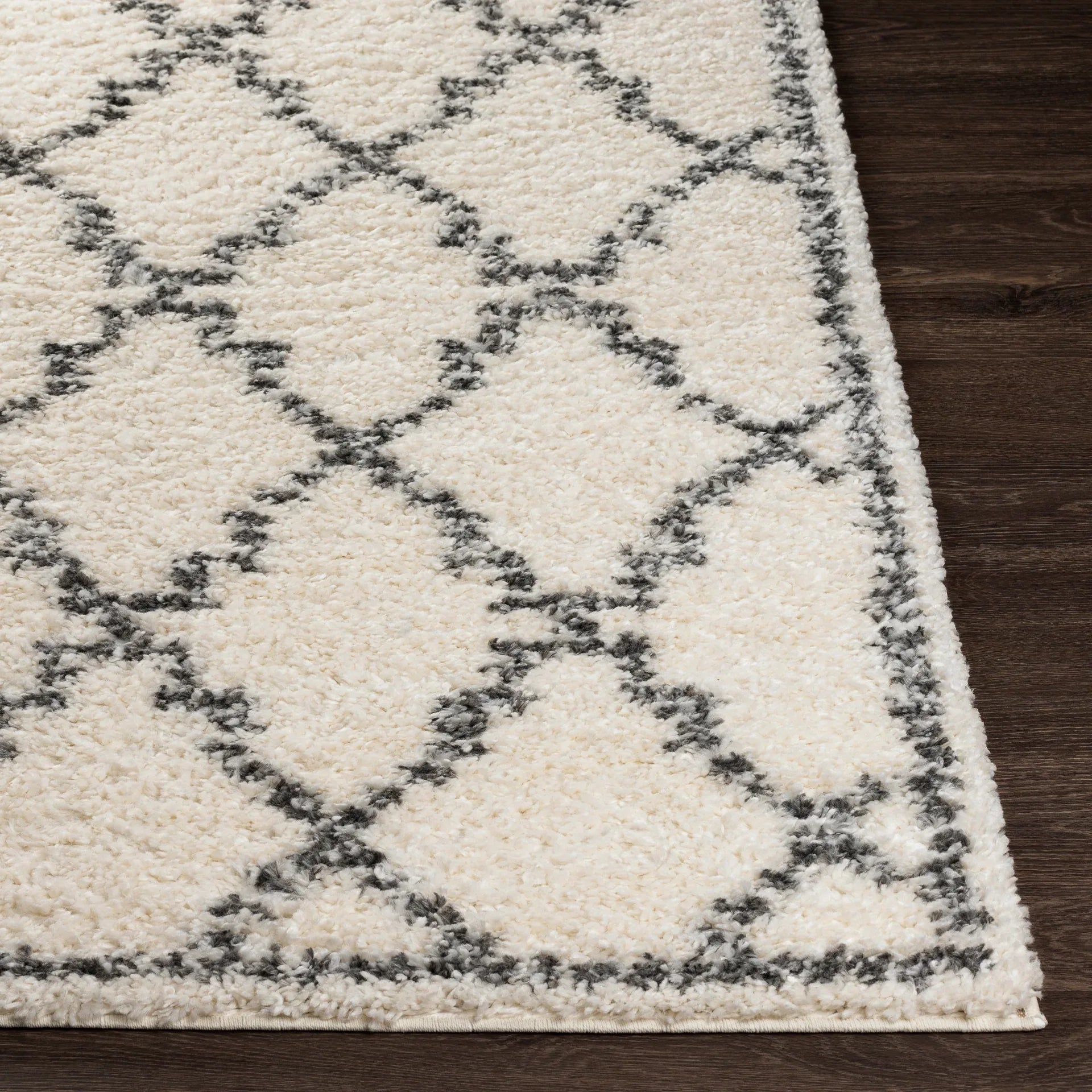 Deluxe Shag Machine Woven Rug Livabliss Deluxe Shag