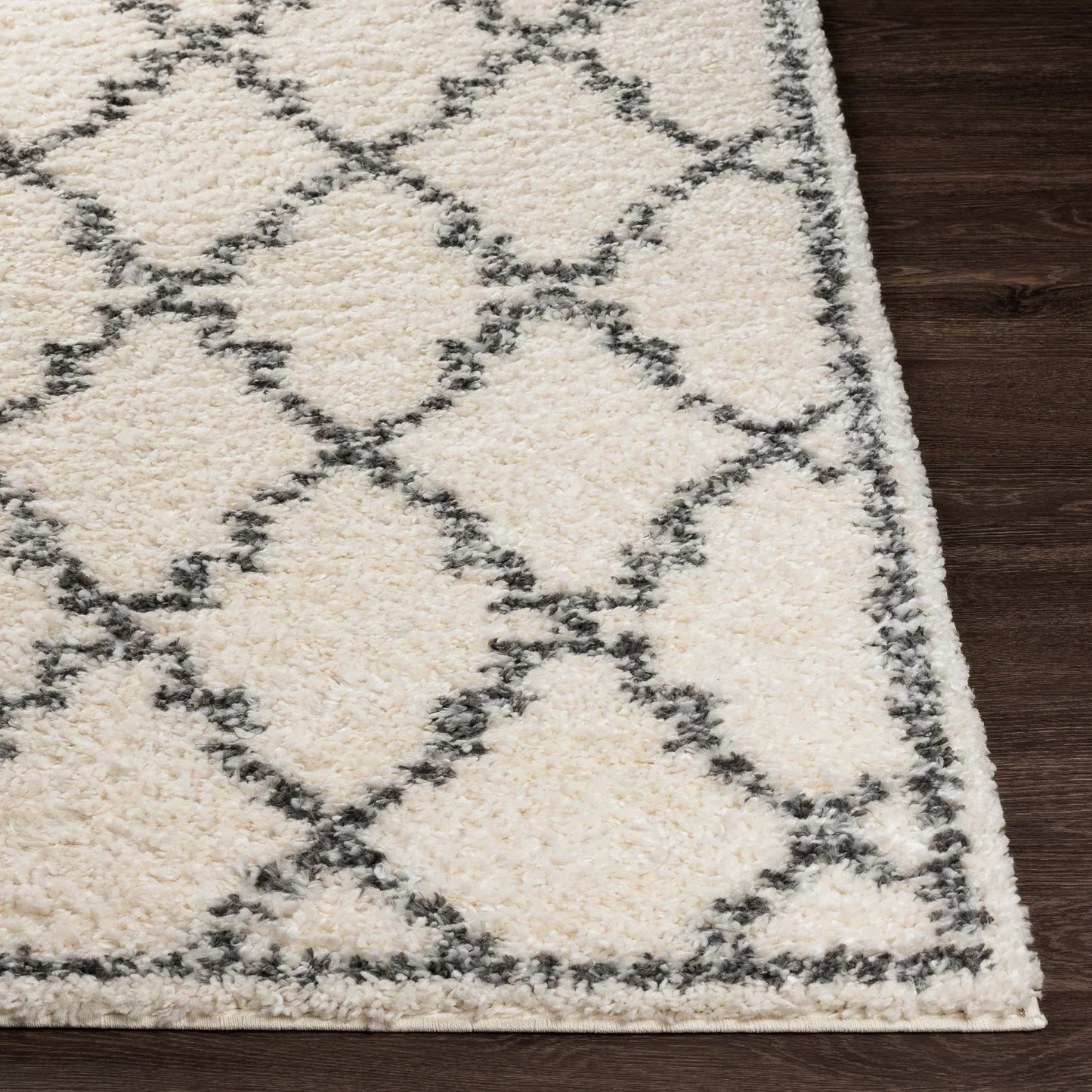 Deluxe Shag Machine Woven Rug Livabliss Deluxe Shag