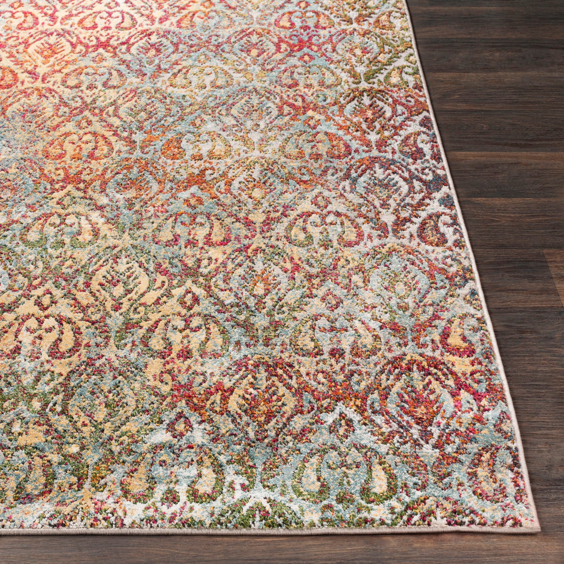 Herati Machine Woven Rug Livabliss Herati