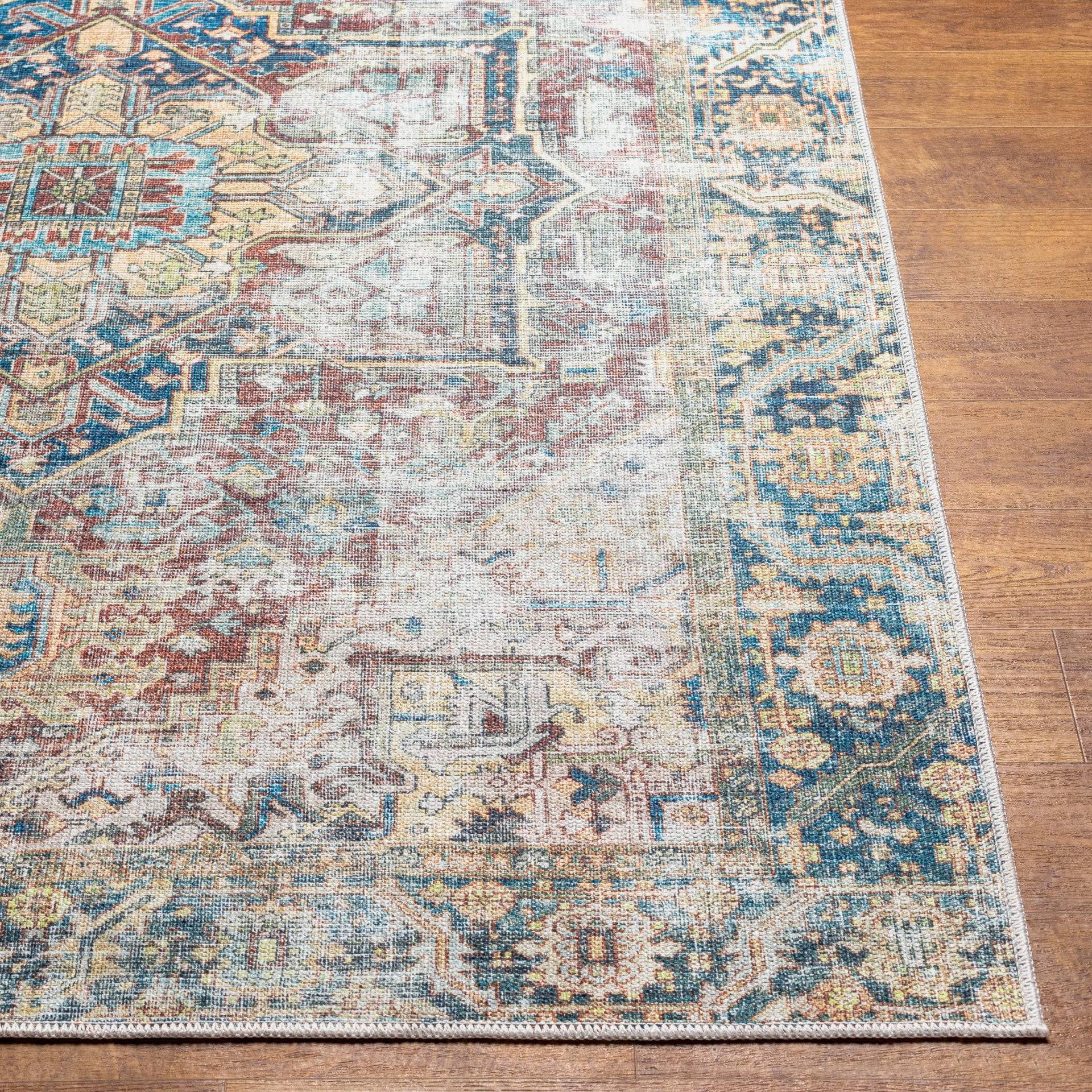 Kemer Machine Woven Rug Livabliss Kemer