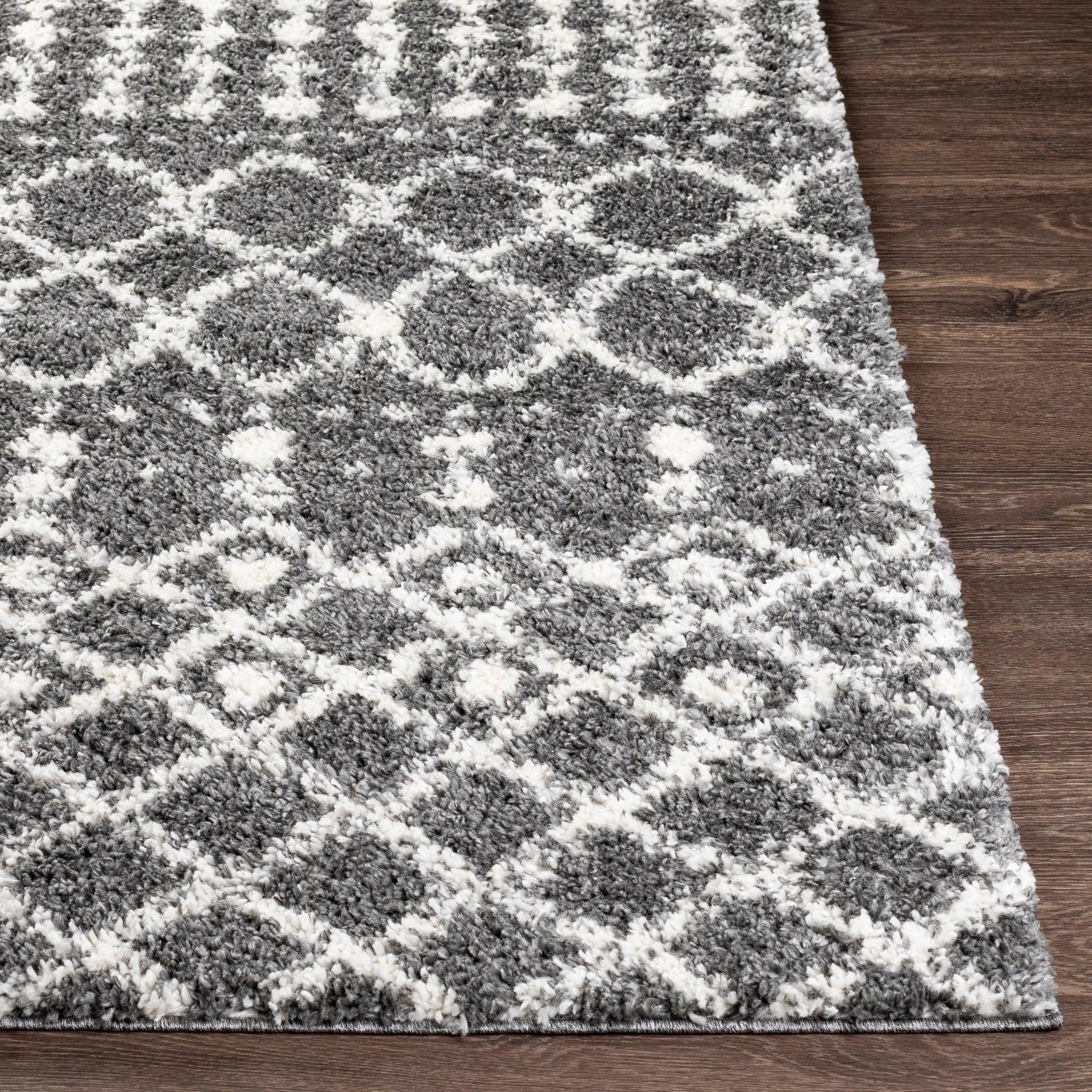 Deluxe Shag Machine Woven Rug Livabliss Deluxe Shag