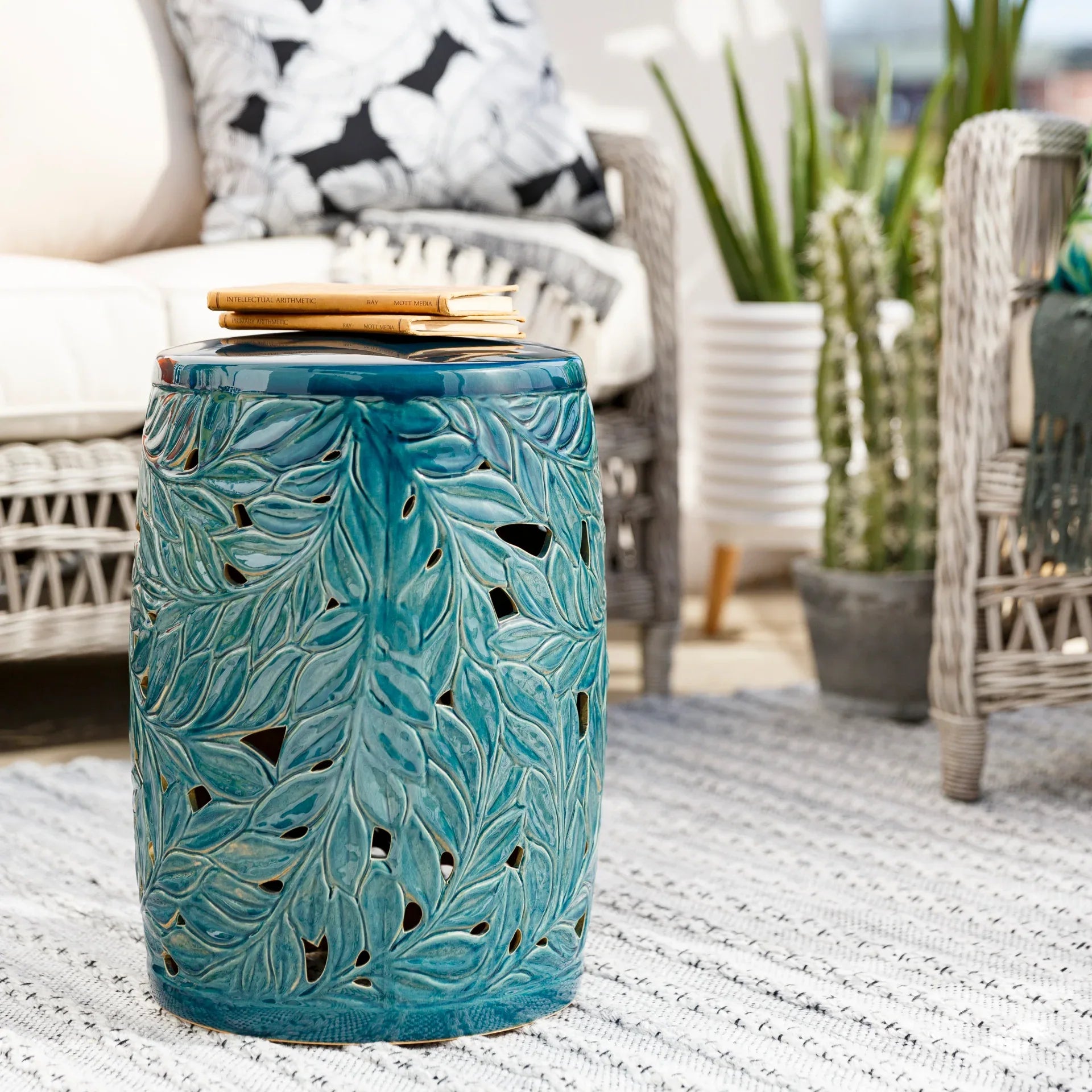 Achilles Garden Stool Livabliss Achilles