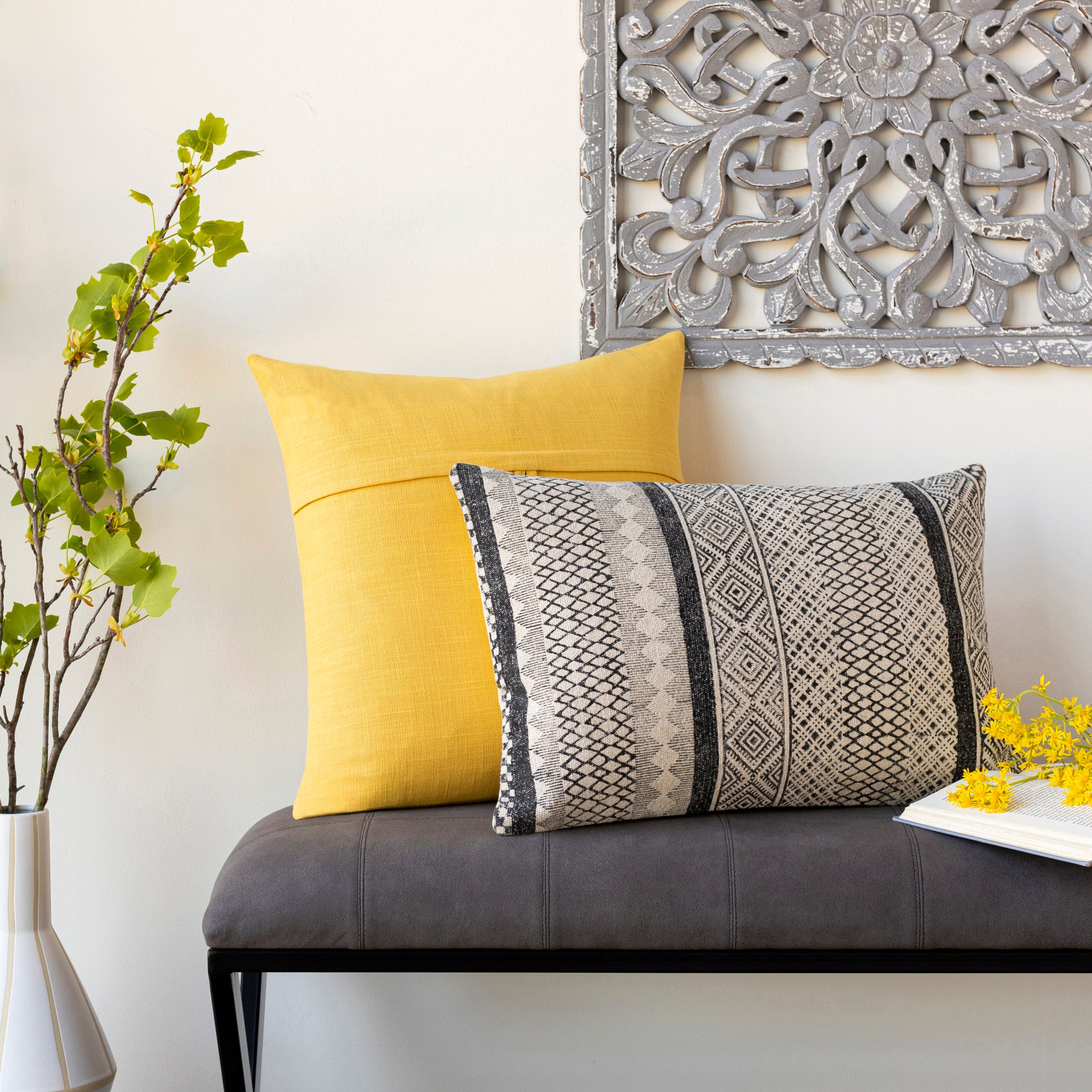 Janya Lumbar Pillow Livabliss Janya