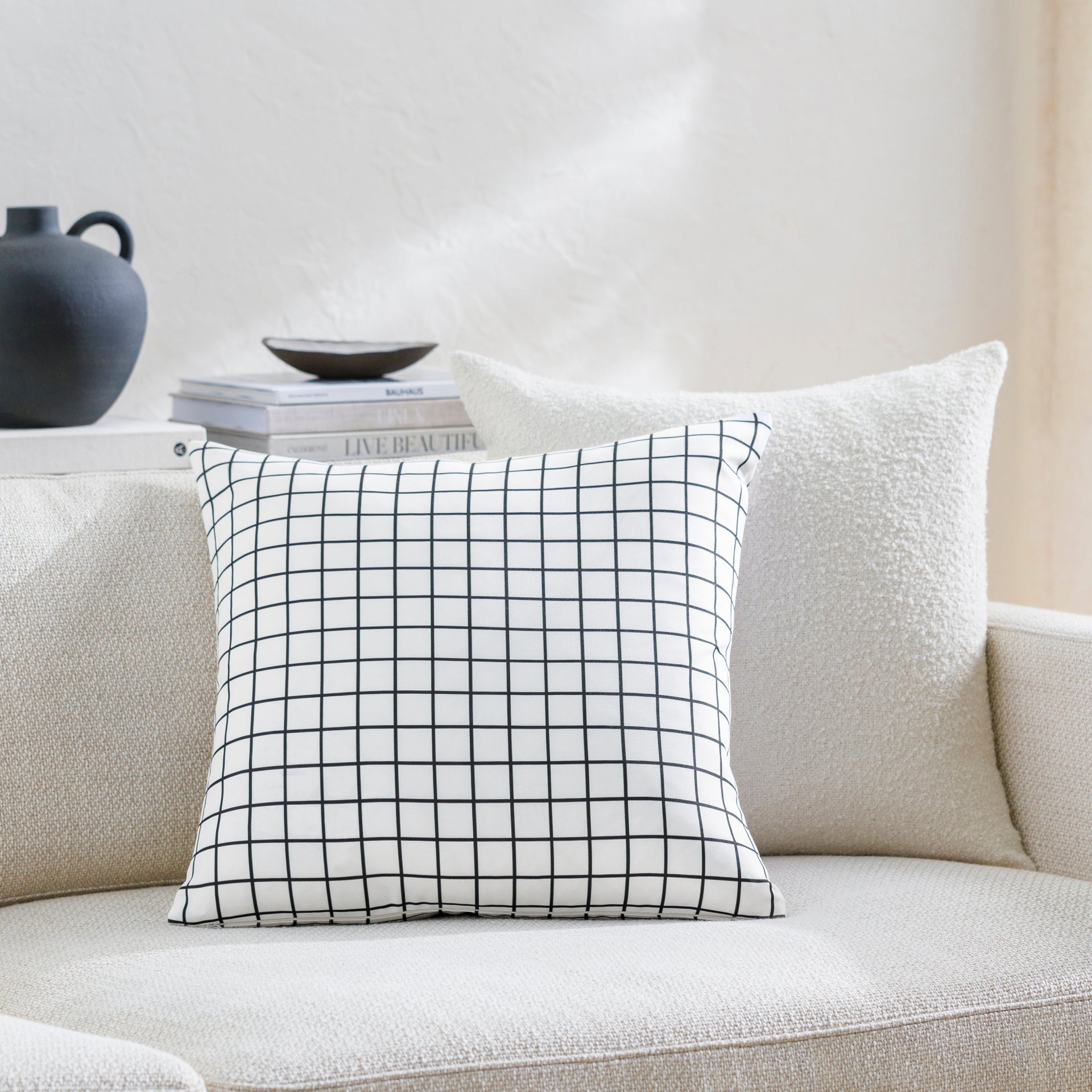 Check Accent Pillow Livabliss Check