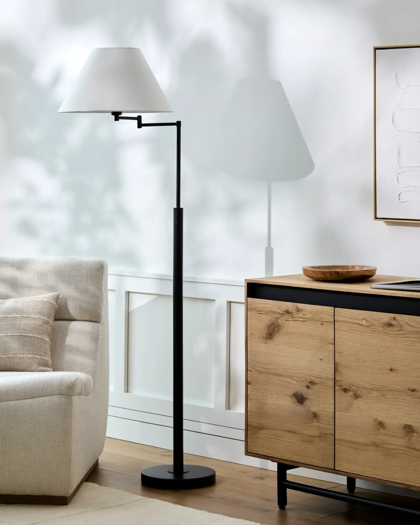 Zeke Accent Floor Lamp Livabliss Zeke