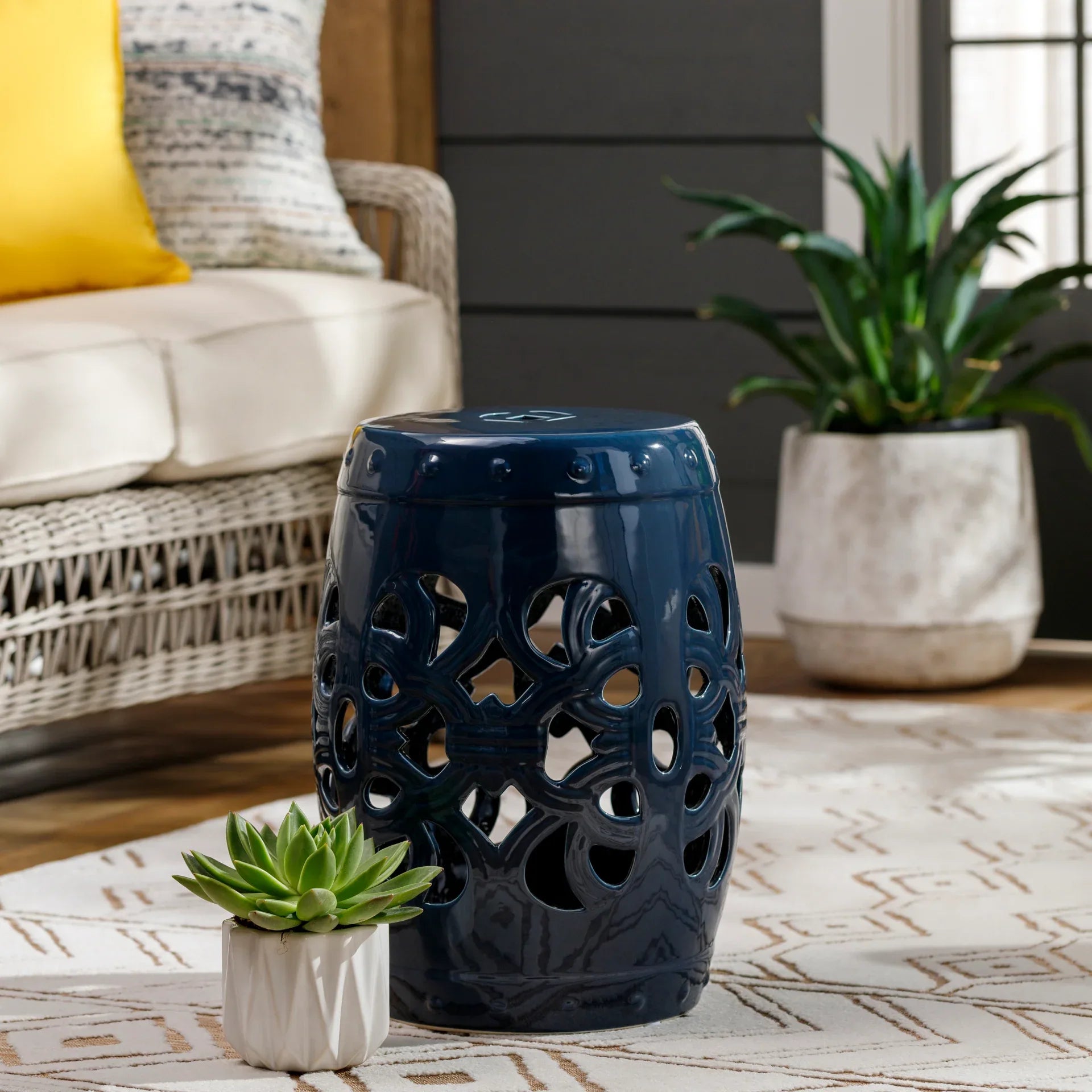 Brinnon Garden Stool Livabliss Brinnon