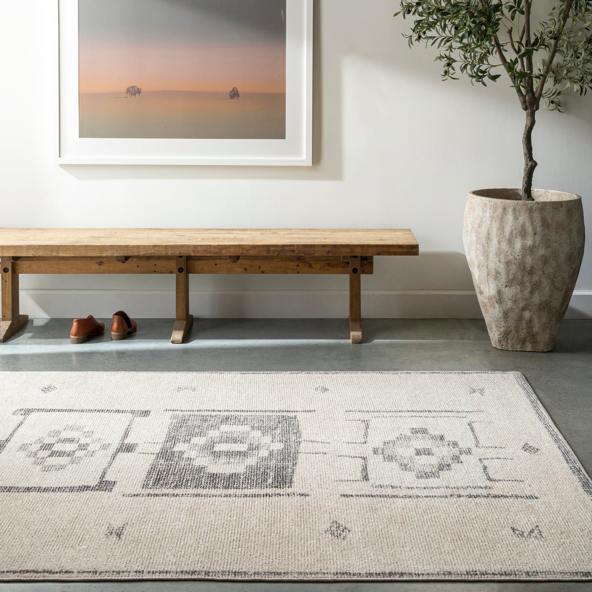 Solana Machine Woven Rug Becki Owens X Livabliss Solana