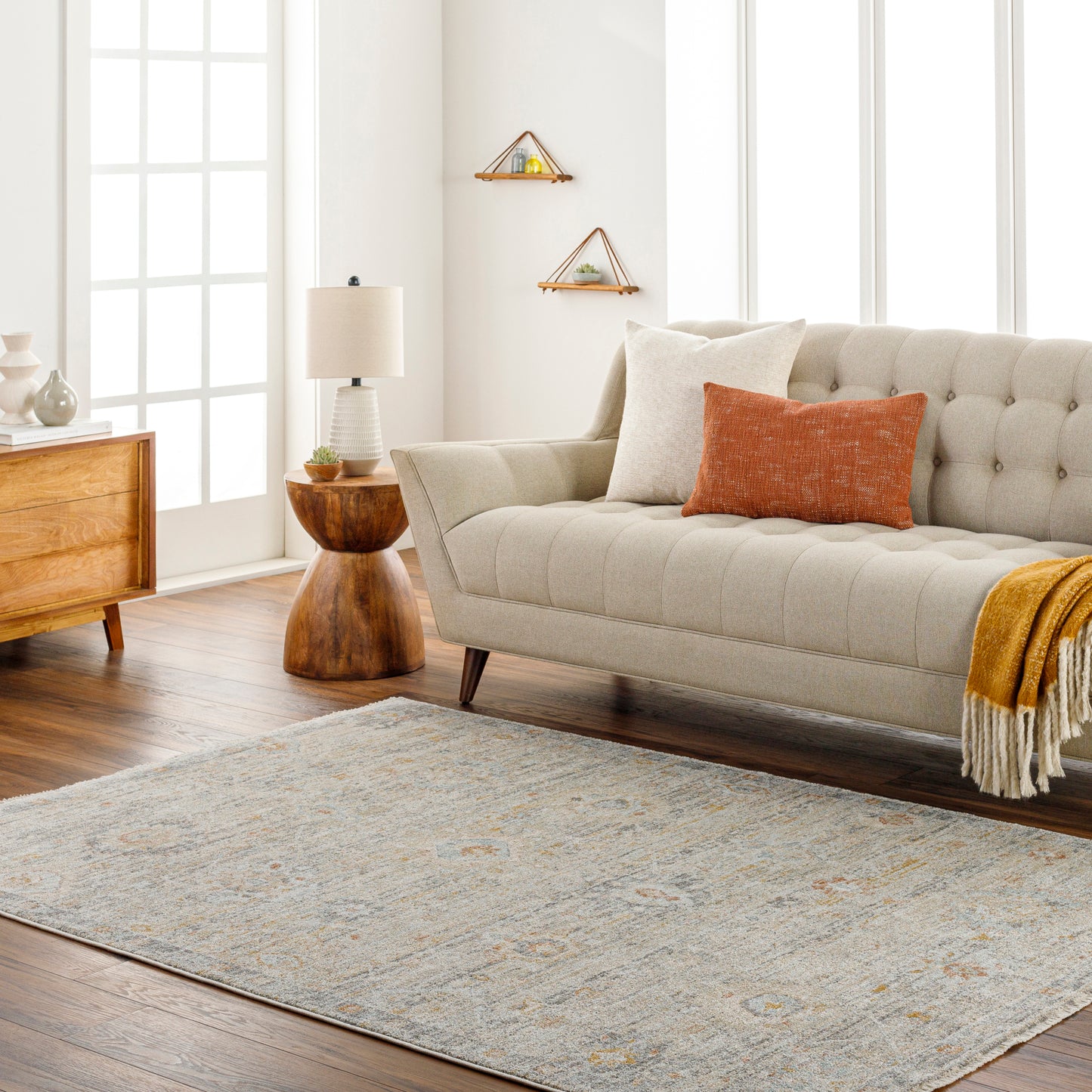 Rojin Machine Woven Rug Livabliss Rojin