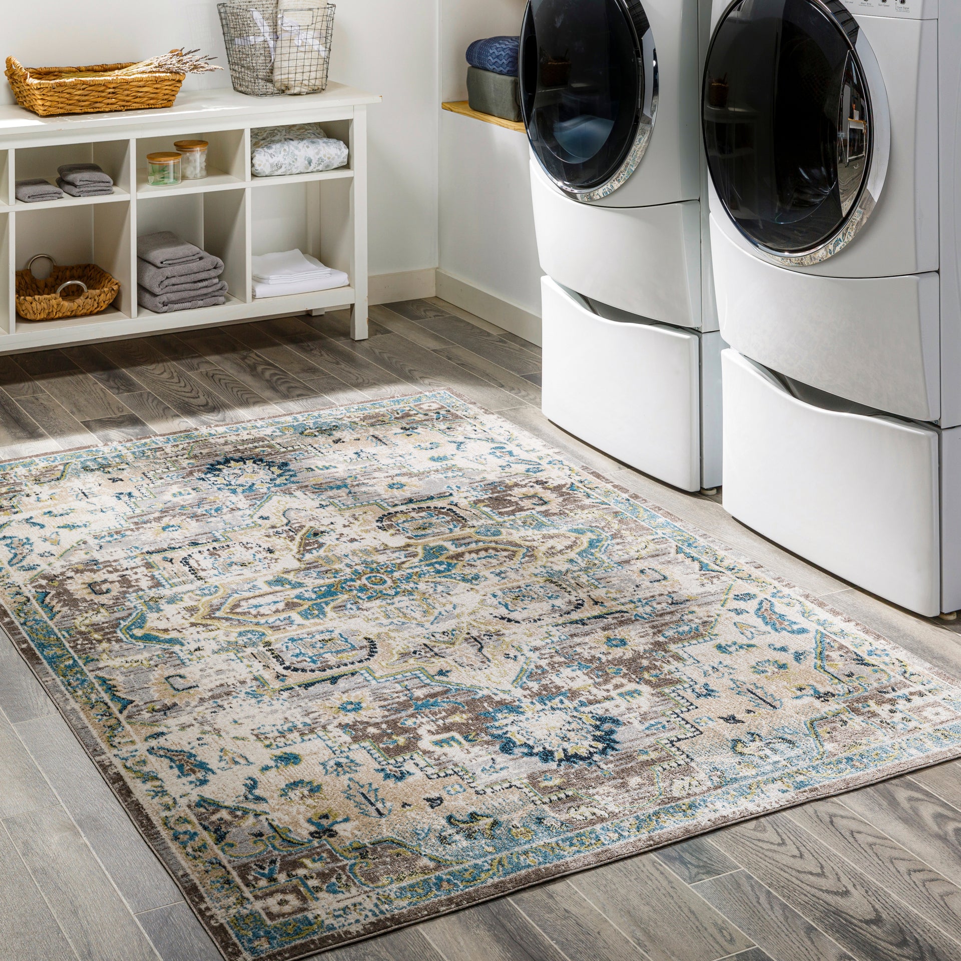 Lavadora Machine Woven Rug Livabliss Lavadora