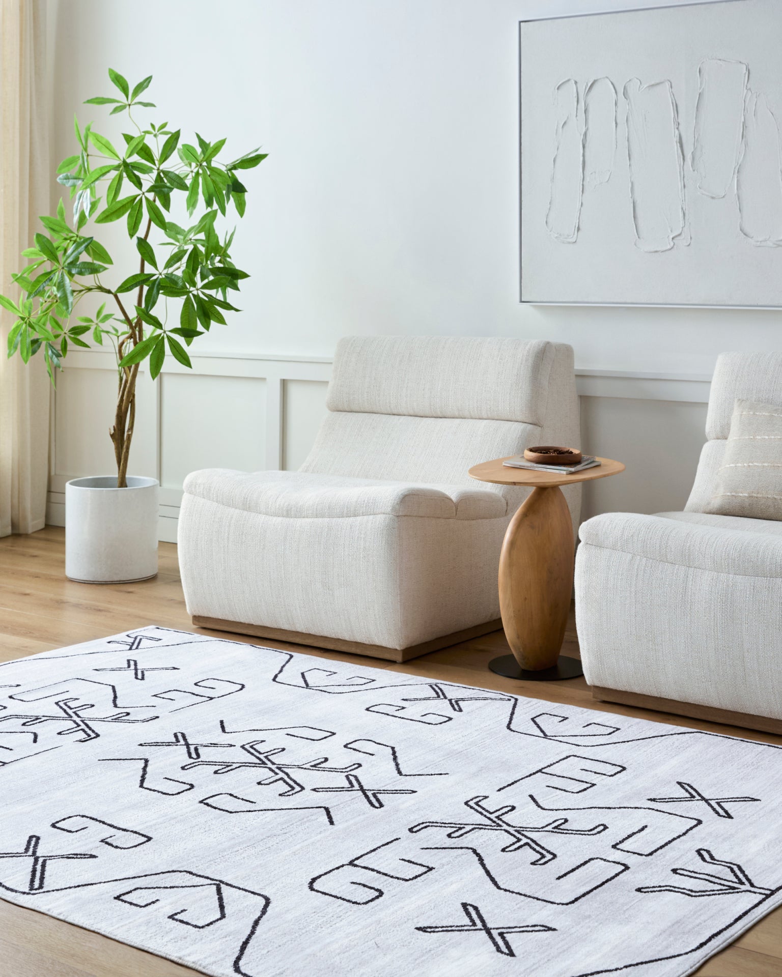 Lavable Machine Woven Rug Livabliss Lavable