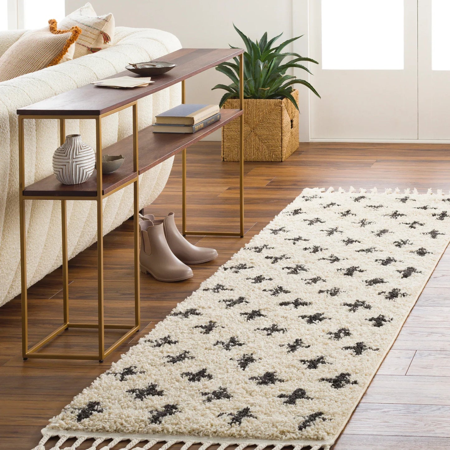 Berber Shag Machine Woven Rug Livabliss Berber Shag