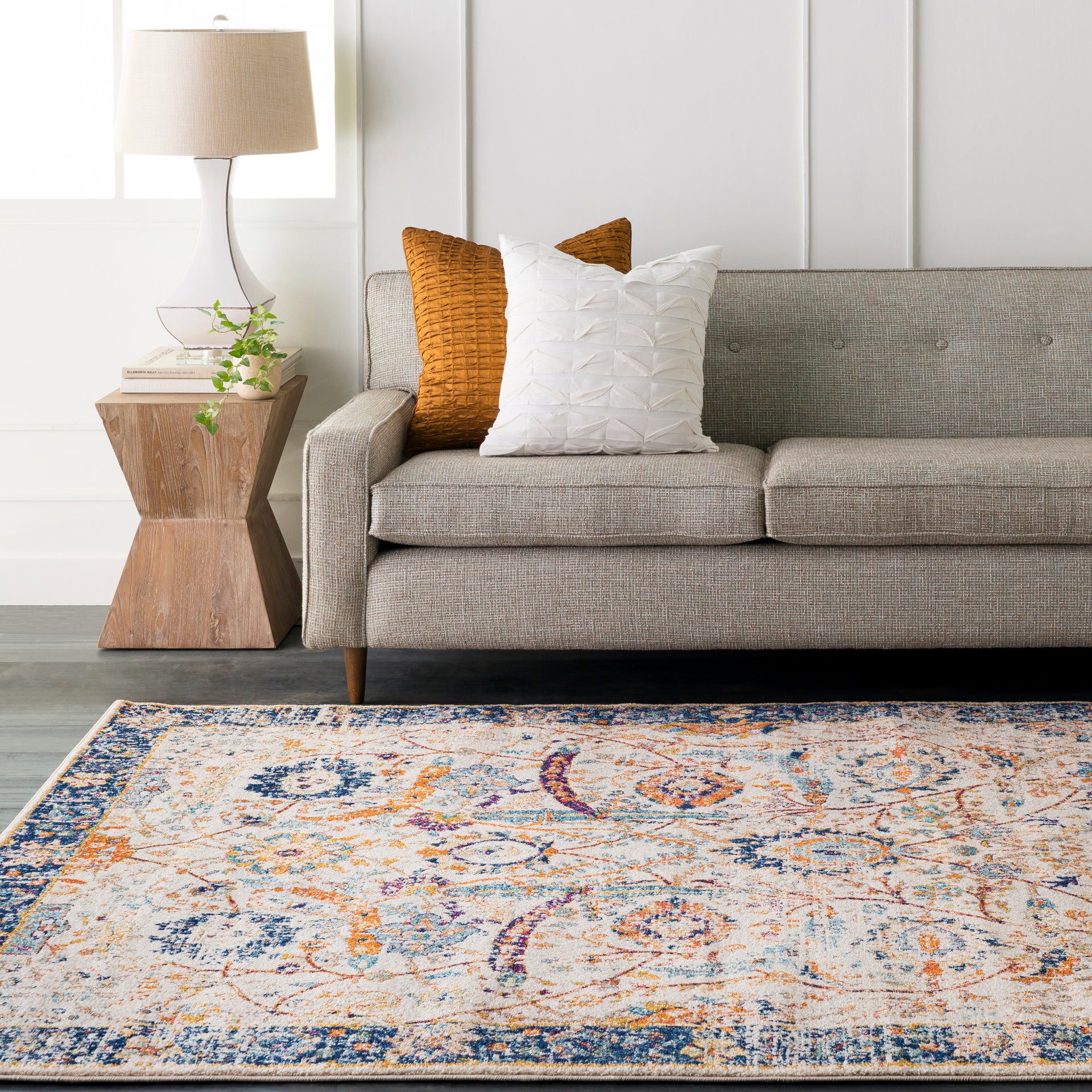 Harput Machine Woven Rug Livabliss Harput