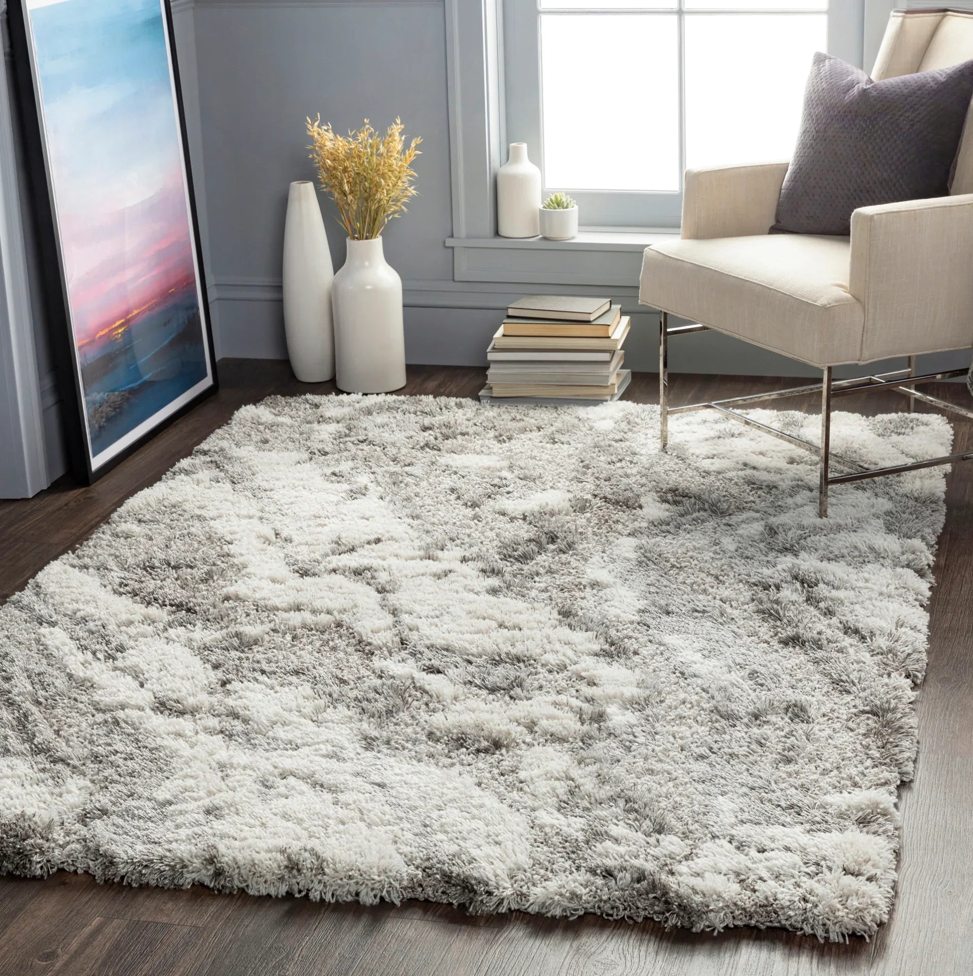 Alta Shag Machine Woven Rug Livabliss Alta Shag