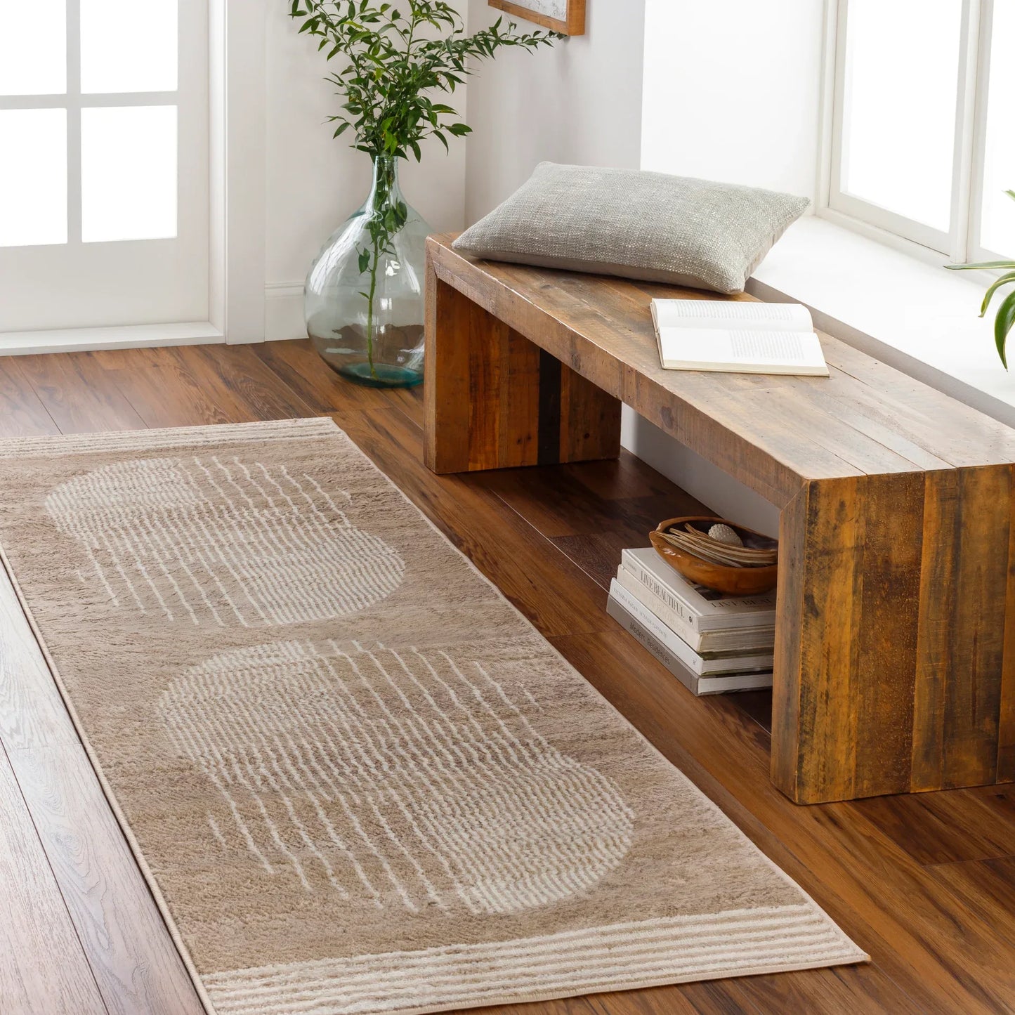 Floransa Machine Woven Rug Livabliss Floransa