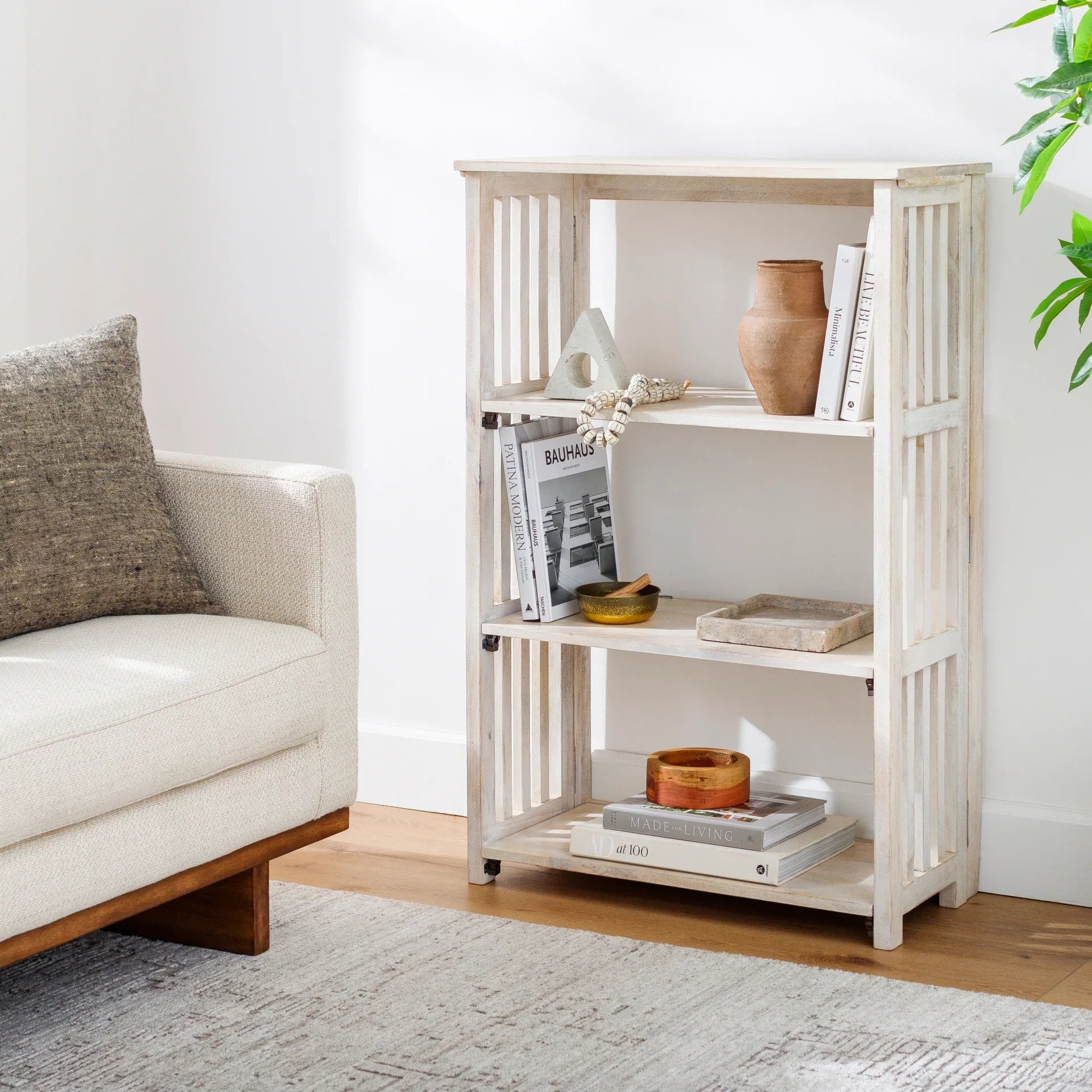 Bamako Bookcase Livabliss Bamako