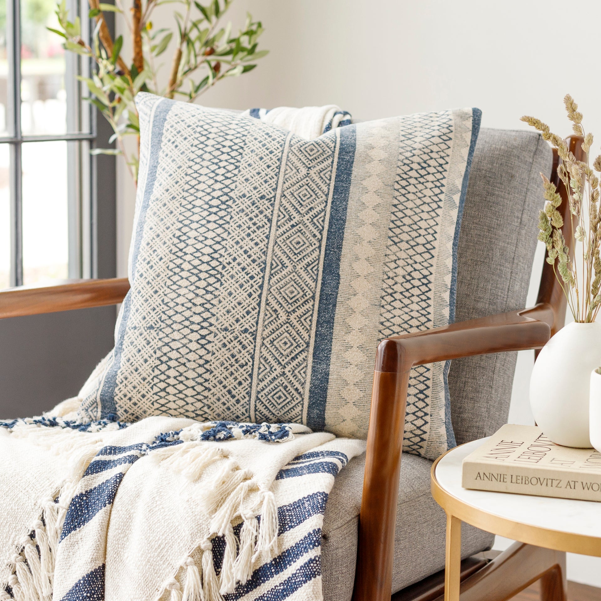 Janya Lumbar Pillow Livabliss Janya