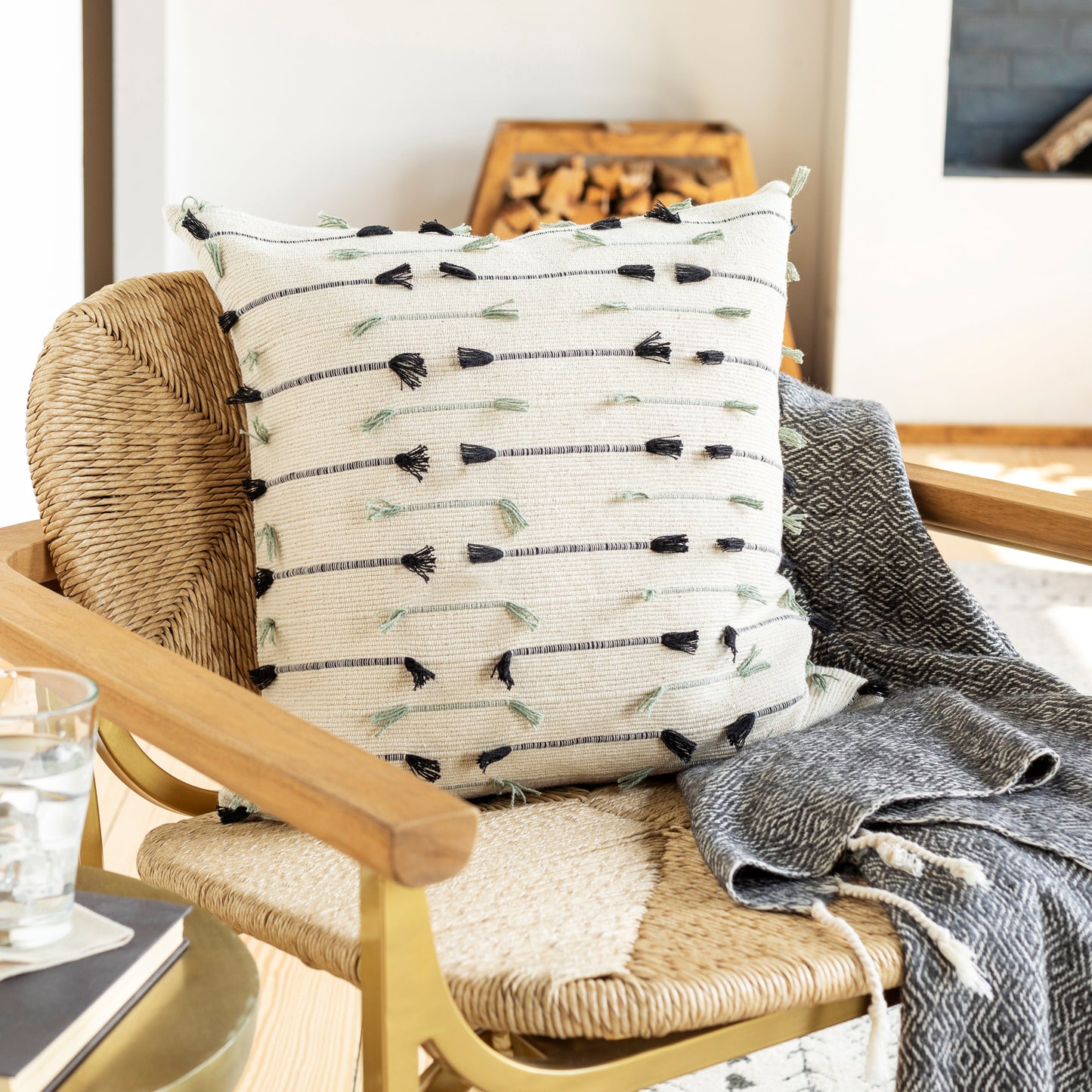 Justine Accent Pillow Livabliss Justine