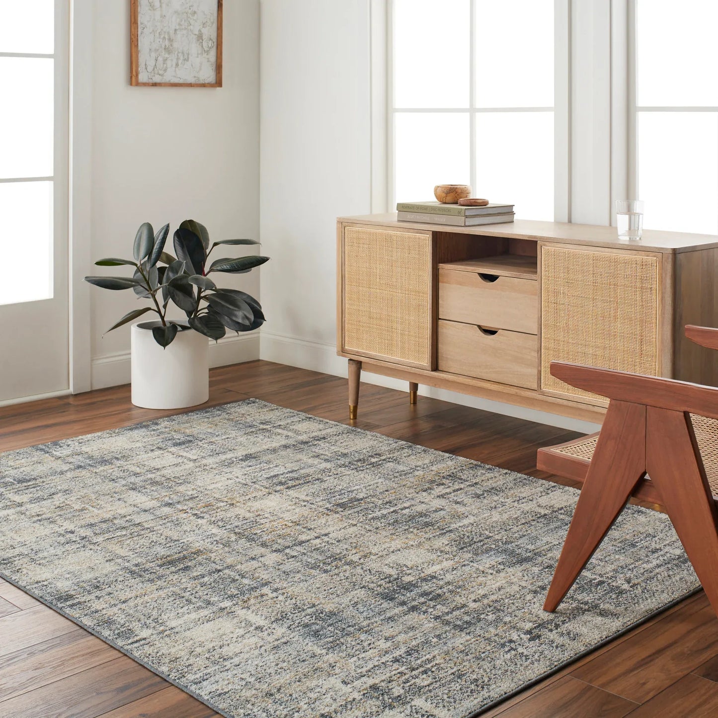 Beckham Machine Woven Rug Livabliss Beckham