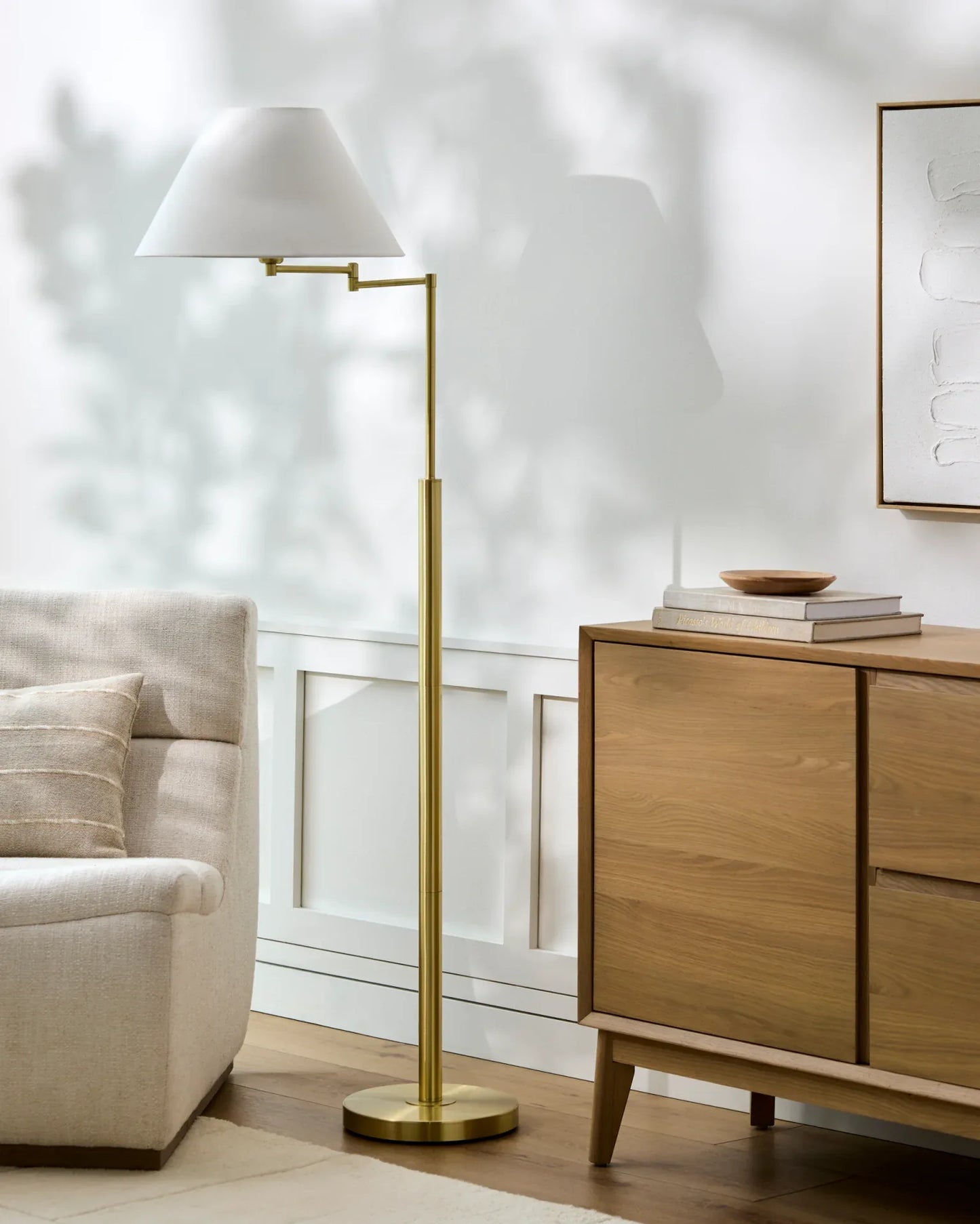 Zeke Accent Floor Lamp Livabliss Zeke
