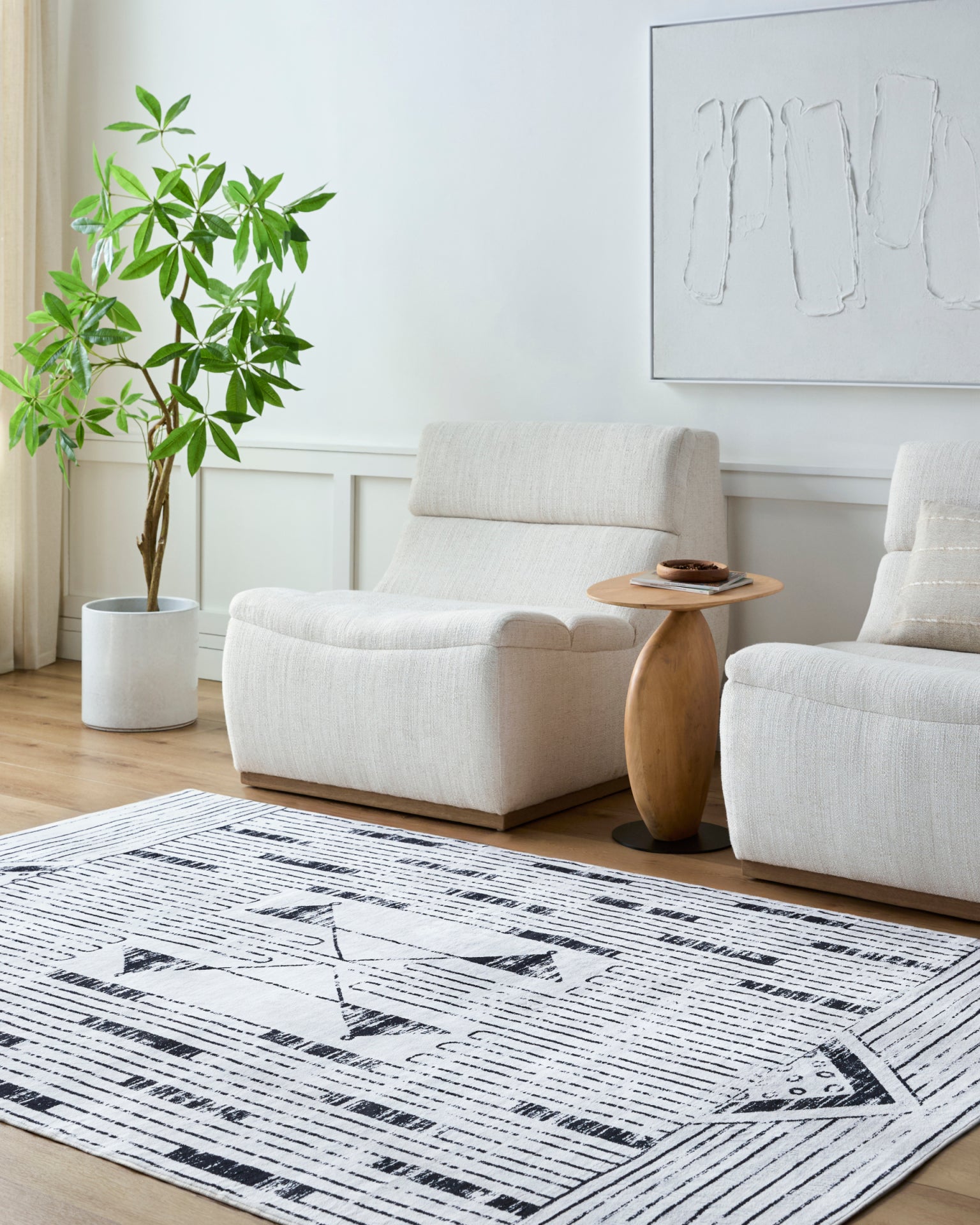 Lavable Machine Woven Rug Livabliss Lavable
