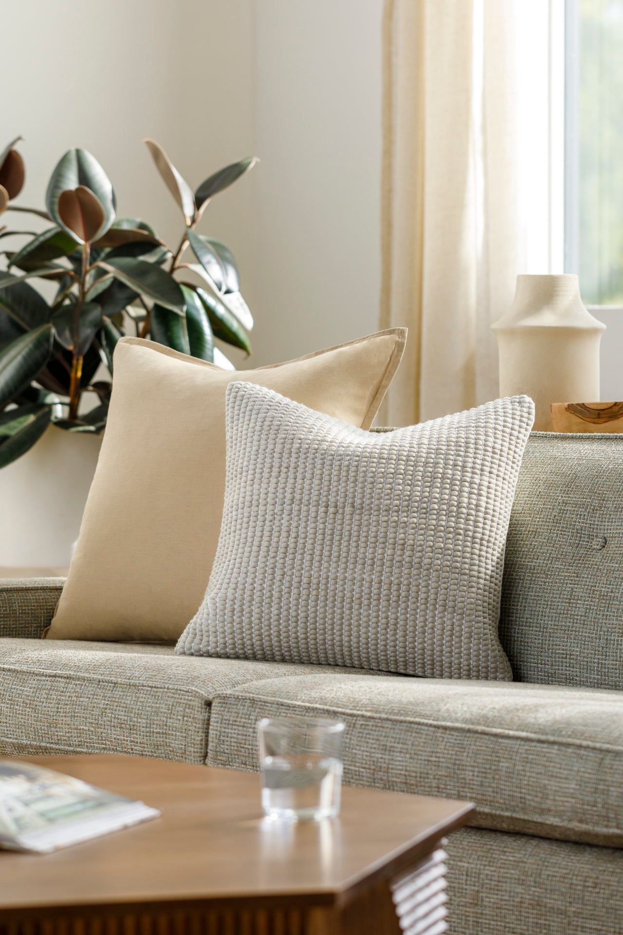 Chunky Grid Accent Pillow Livabliss Chunky Grid