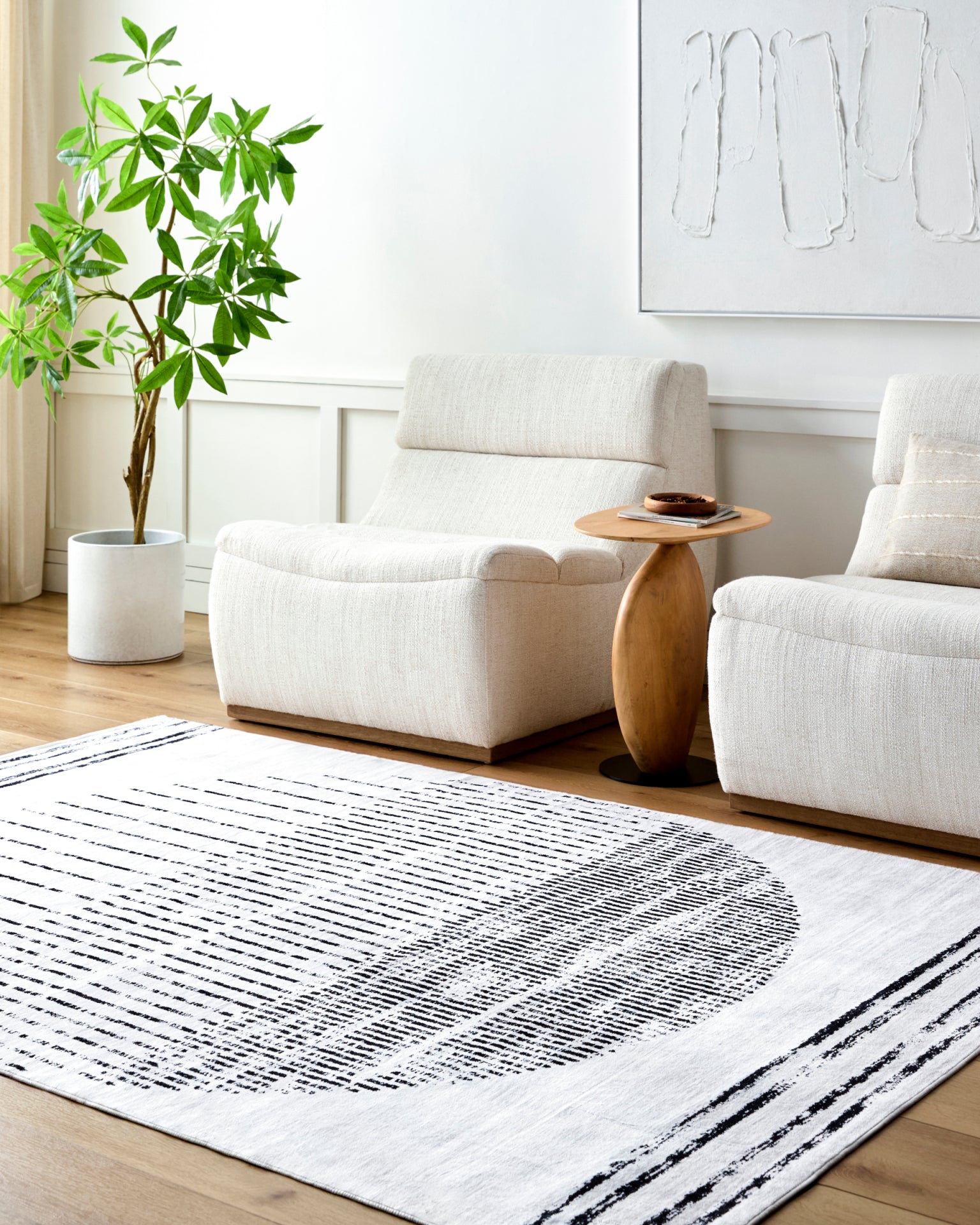 Lavable Machine Woven Rug Livabliss Lavable