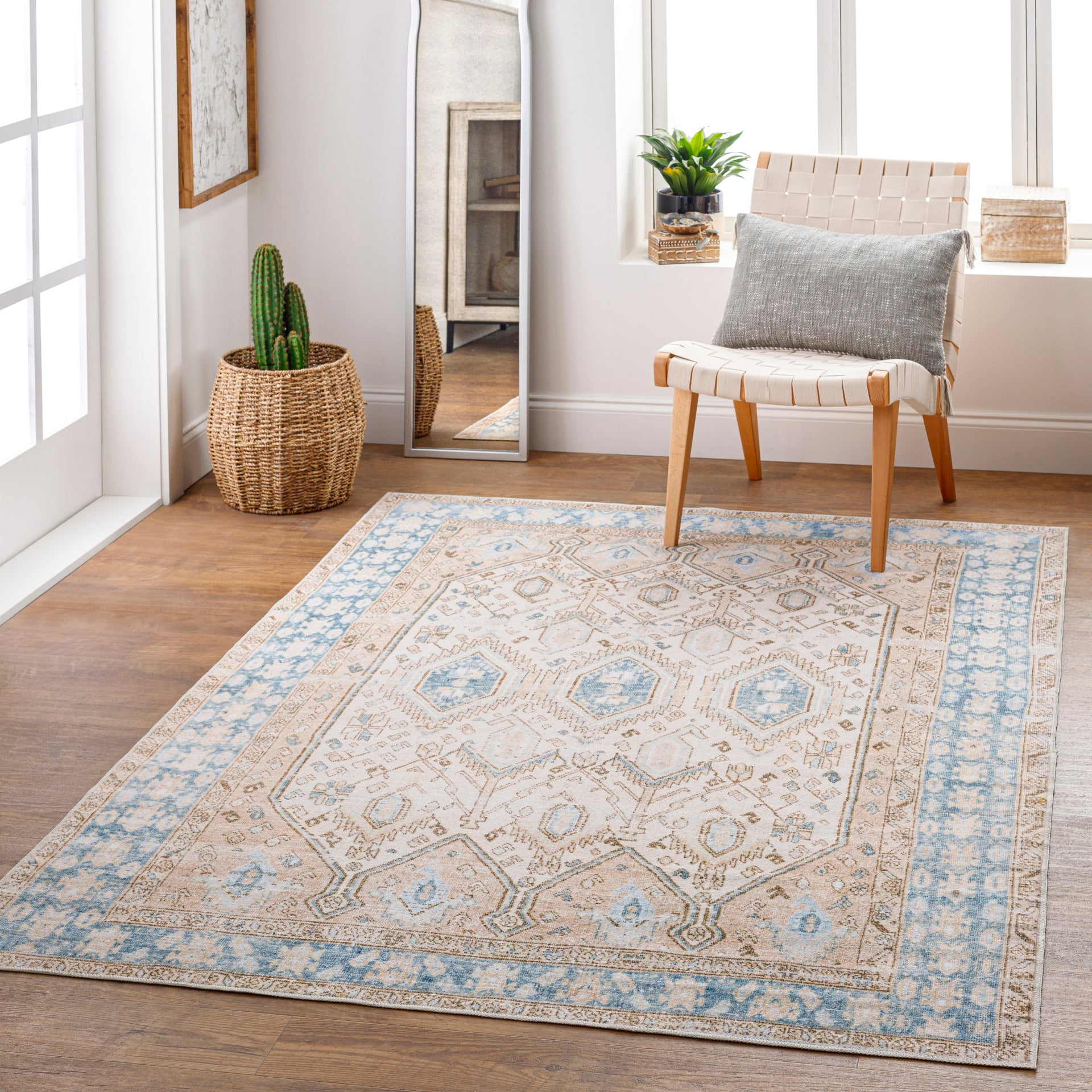 Regen Machine Woven Rug Livabliss Regen