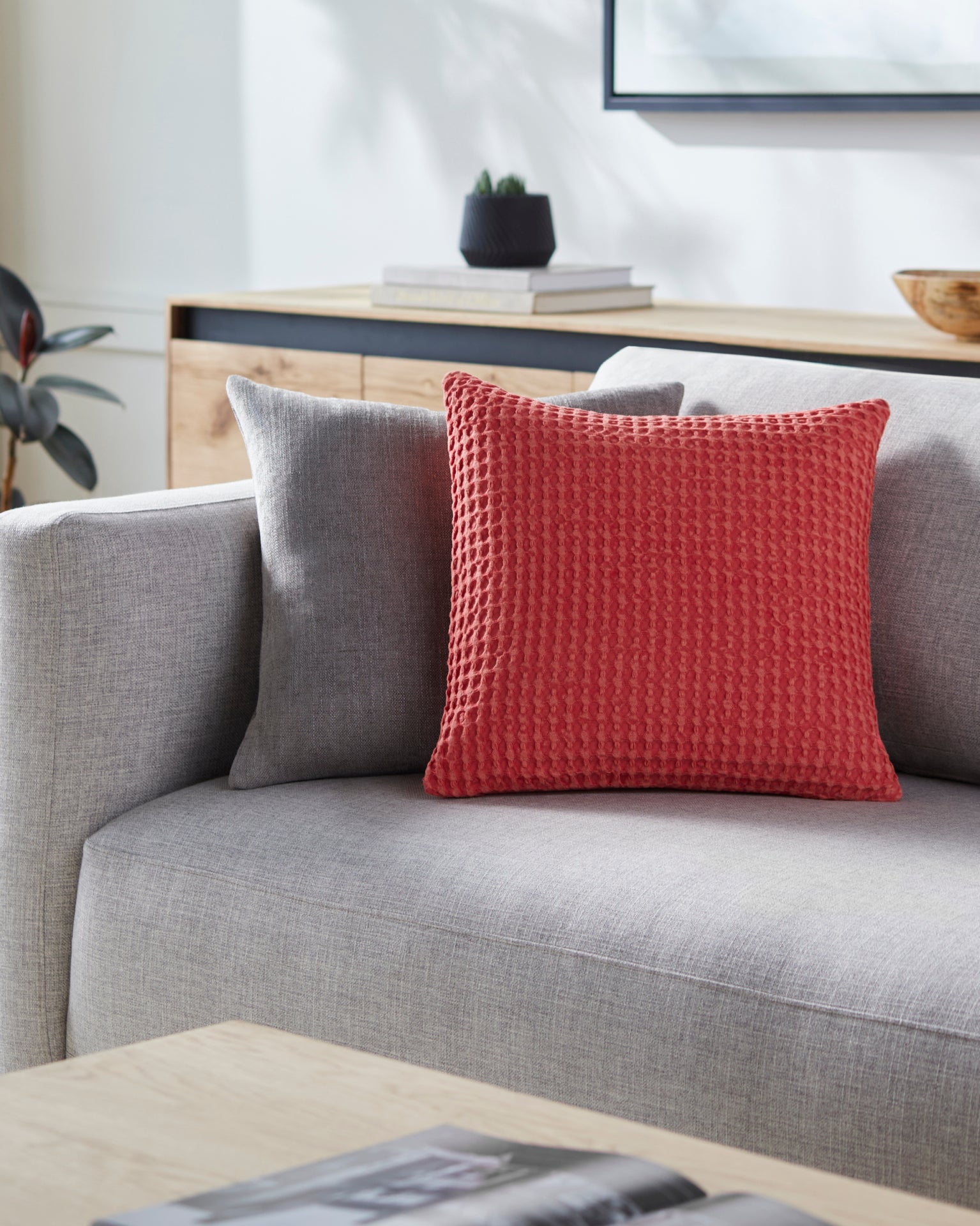 Waffle Accent Pillow Livabliss Waffle