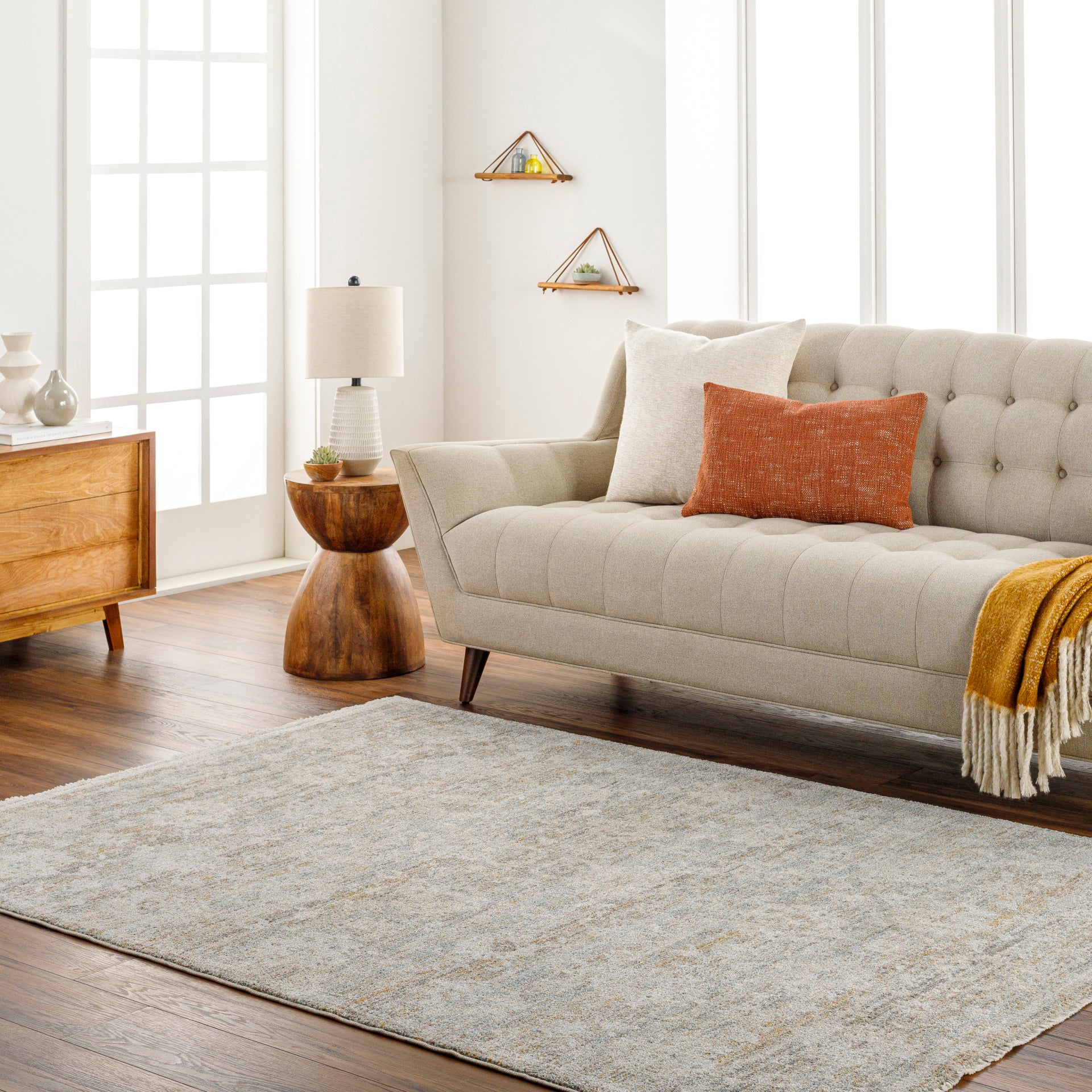 Rojin Machine Woven Rug Livabliss Rojin