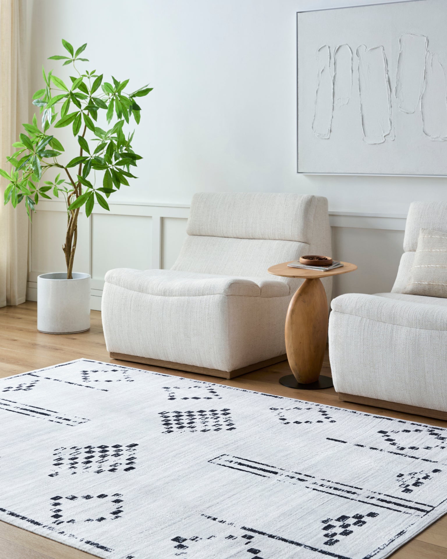 Lavable Machine Woven Rug Livabliss Lavable