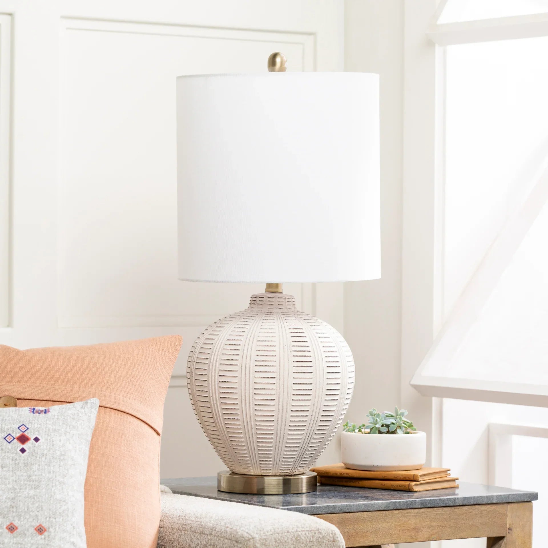 Rayas Accent Table Lamp Livabliss Rayas
