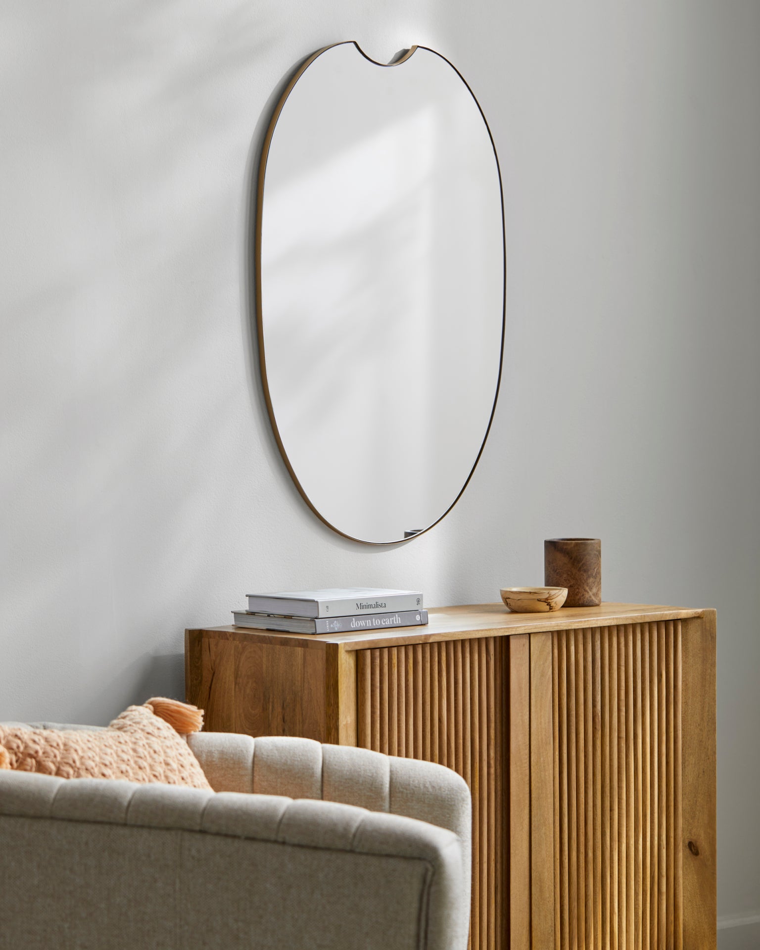 Ajanta Accent Mirror Livabliss Ajanta