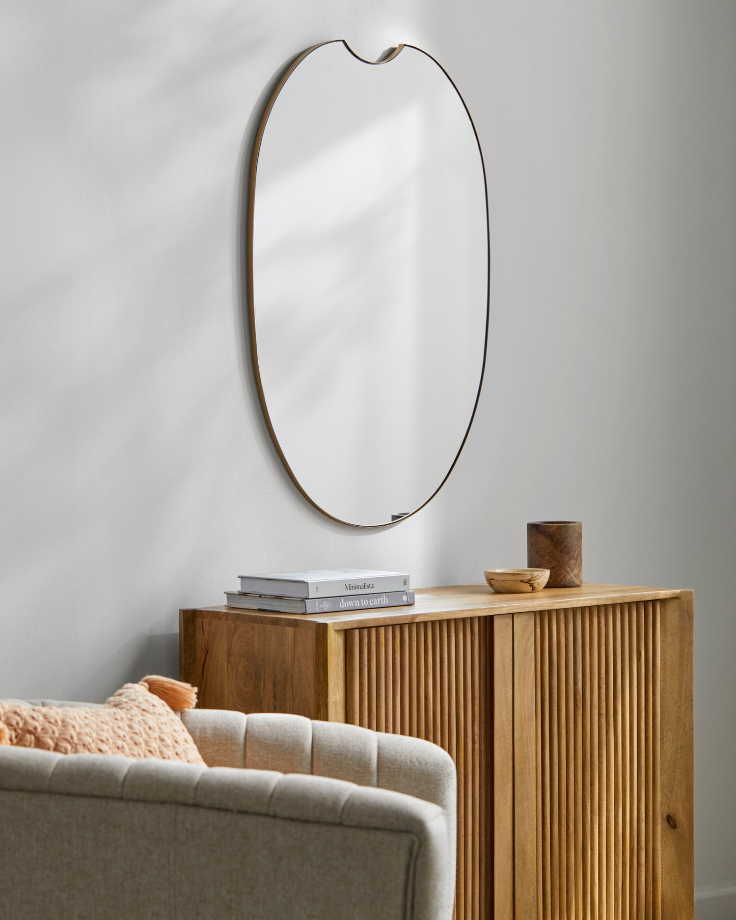 Ajanta Accent Mirror Livabliss Ajanta