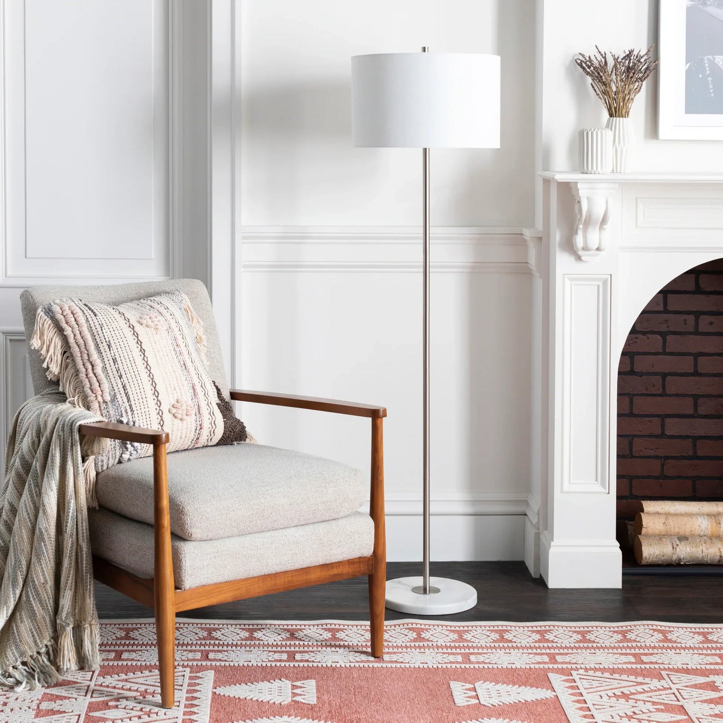 Becker Accent Floor Lamp Livabliss Becker