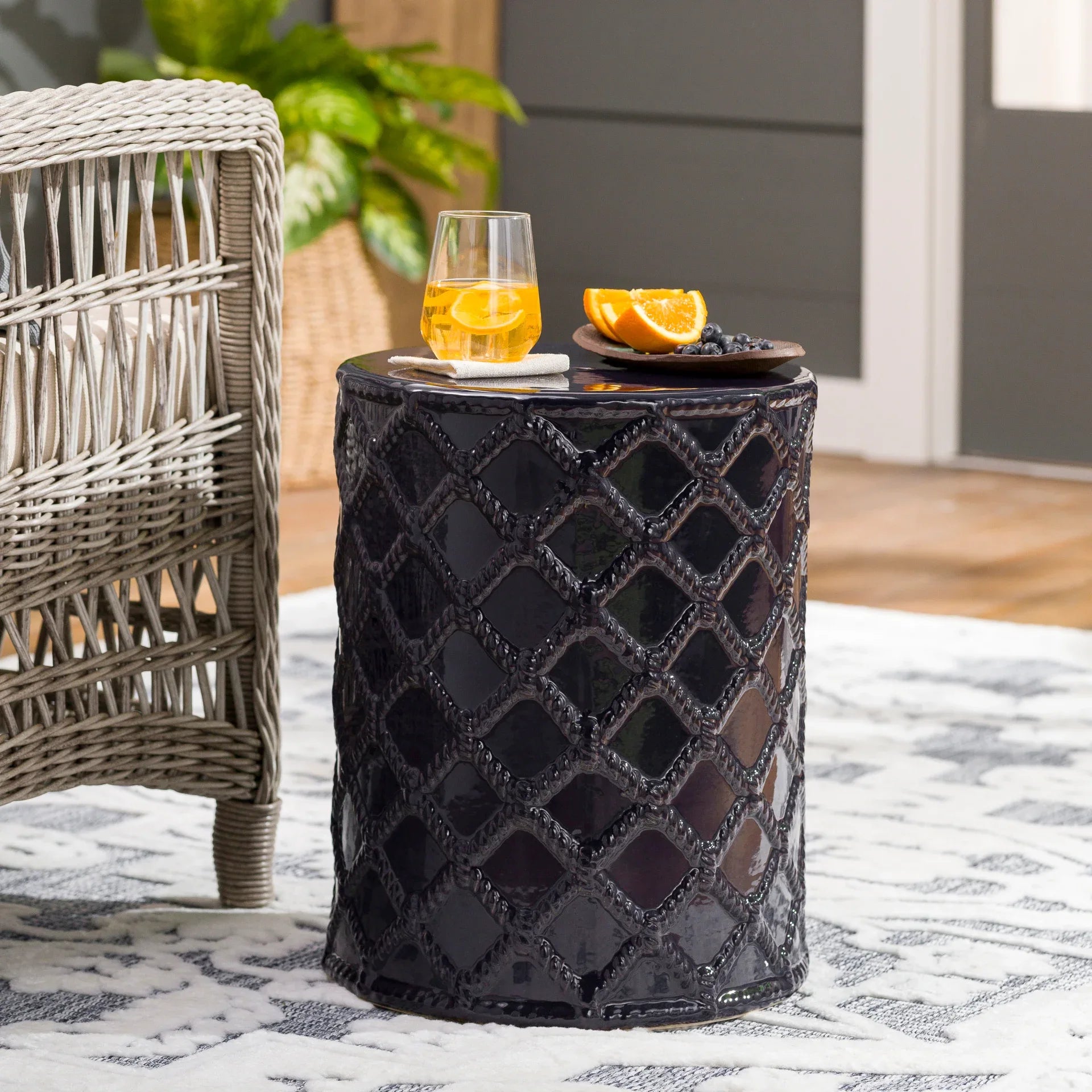 Gaylor Garden Stool Livabliss Gaylor