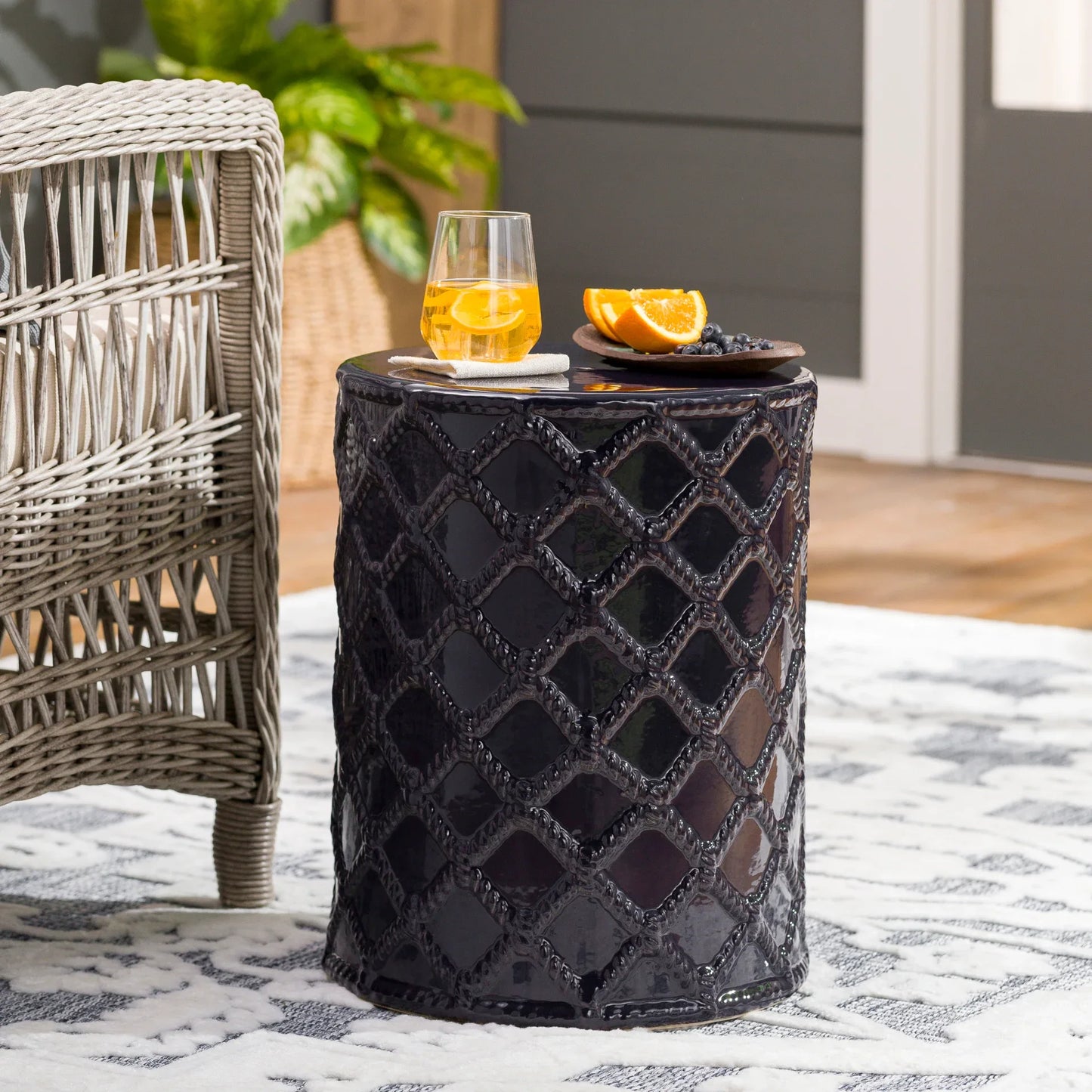 Gaylor Garden Stool Livabliss Gaylor