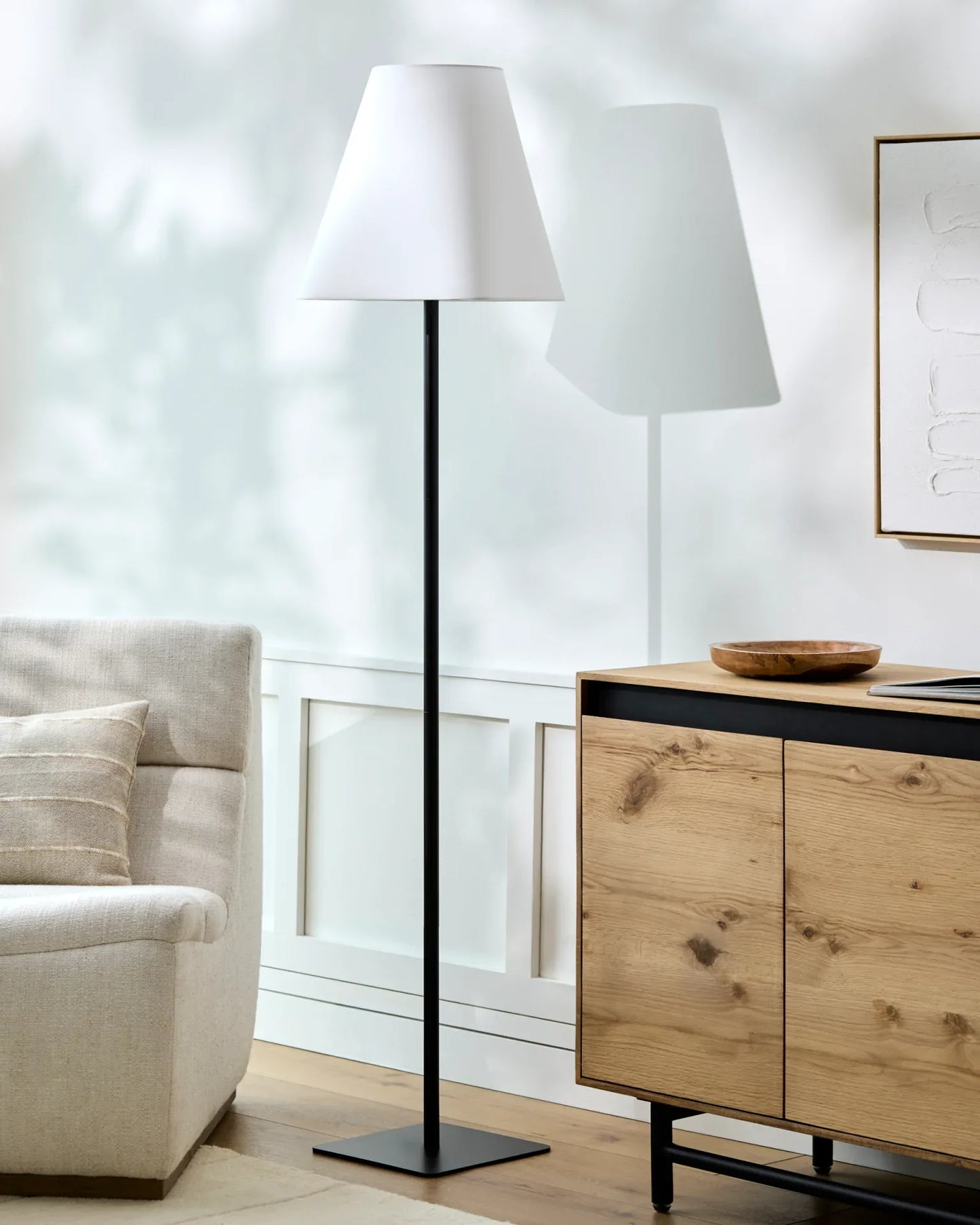 Pique Accent Floor Lamp Livabliss Pique
