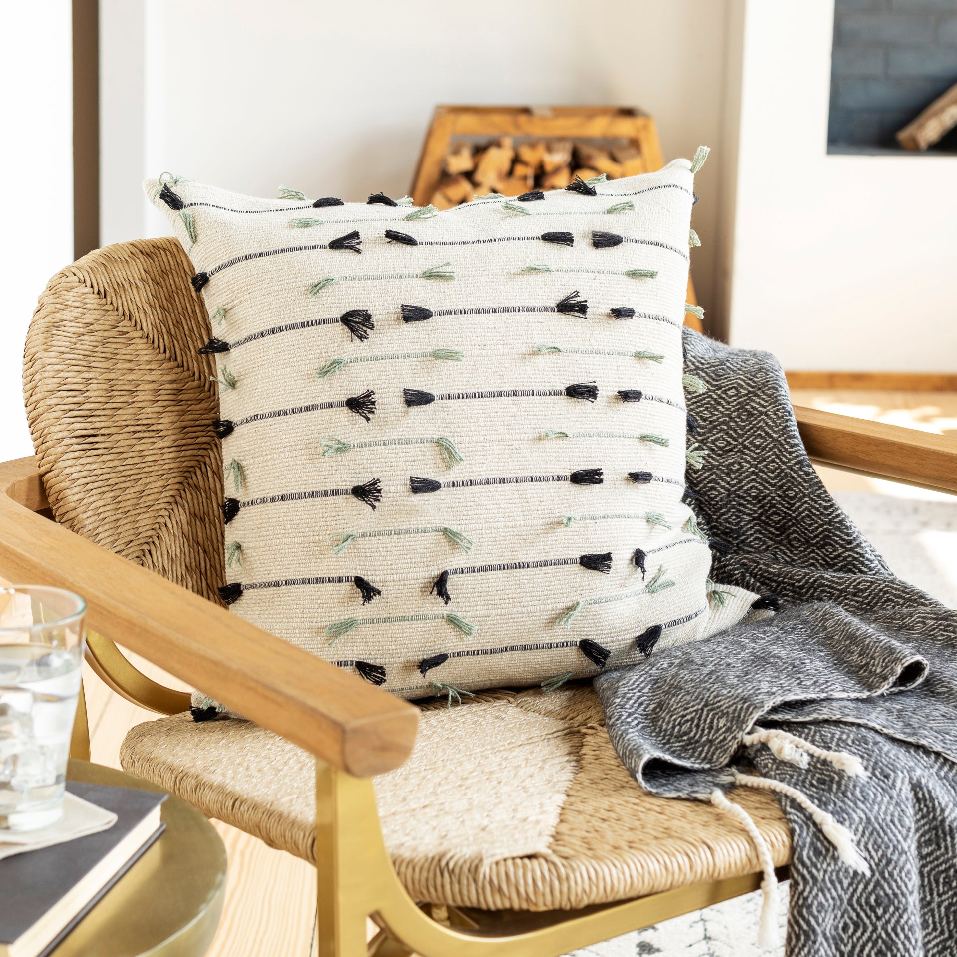 Justine Accent Pillow Livabliss Justine