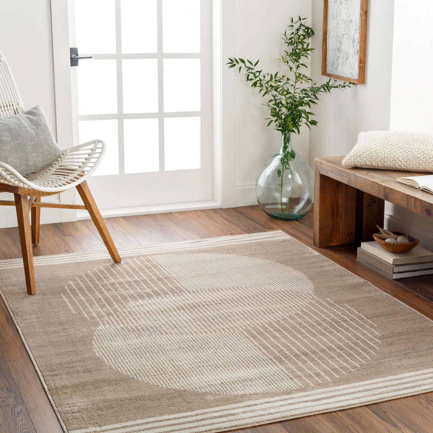 Floransa Machine Woven Rug Livabliss Floransa