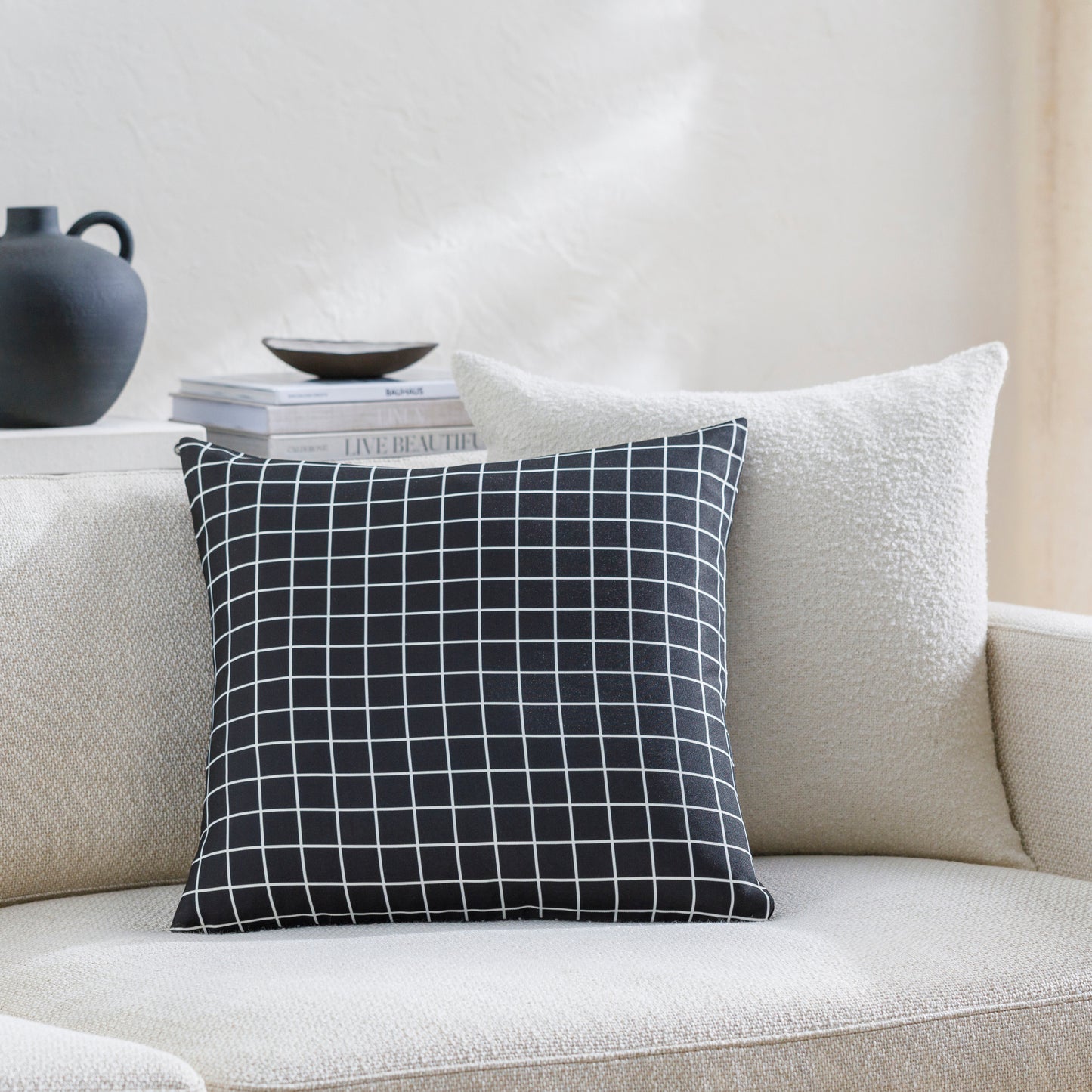 Check Accent Pillow Livabliss Check