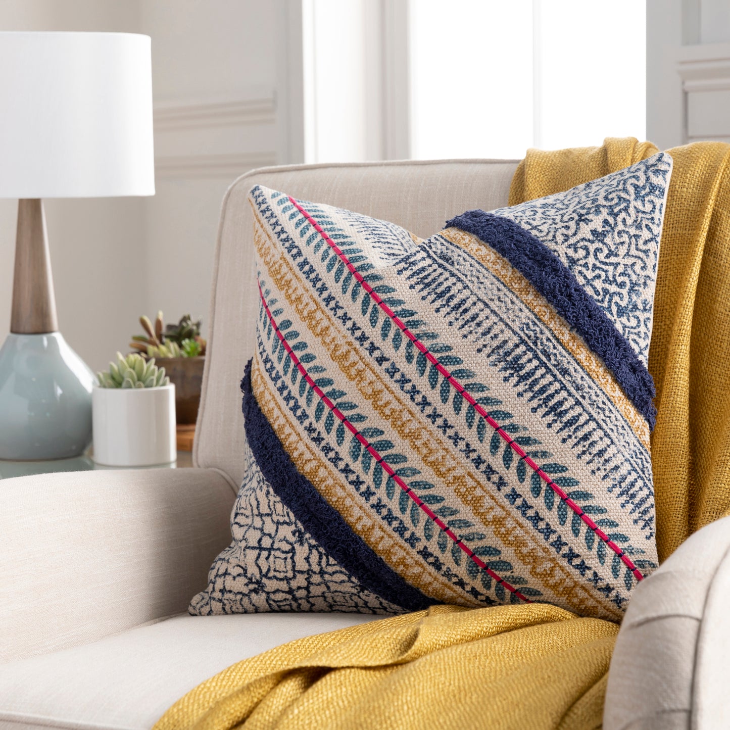 Raja Accent Pillow Livabliss Raja