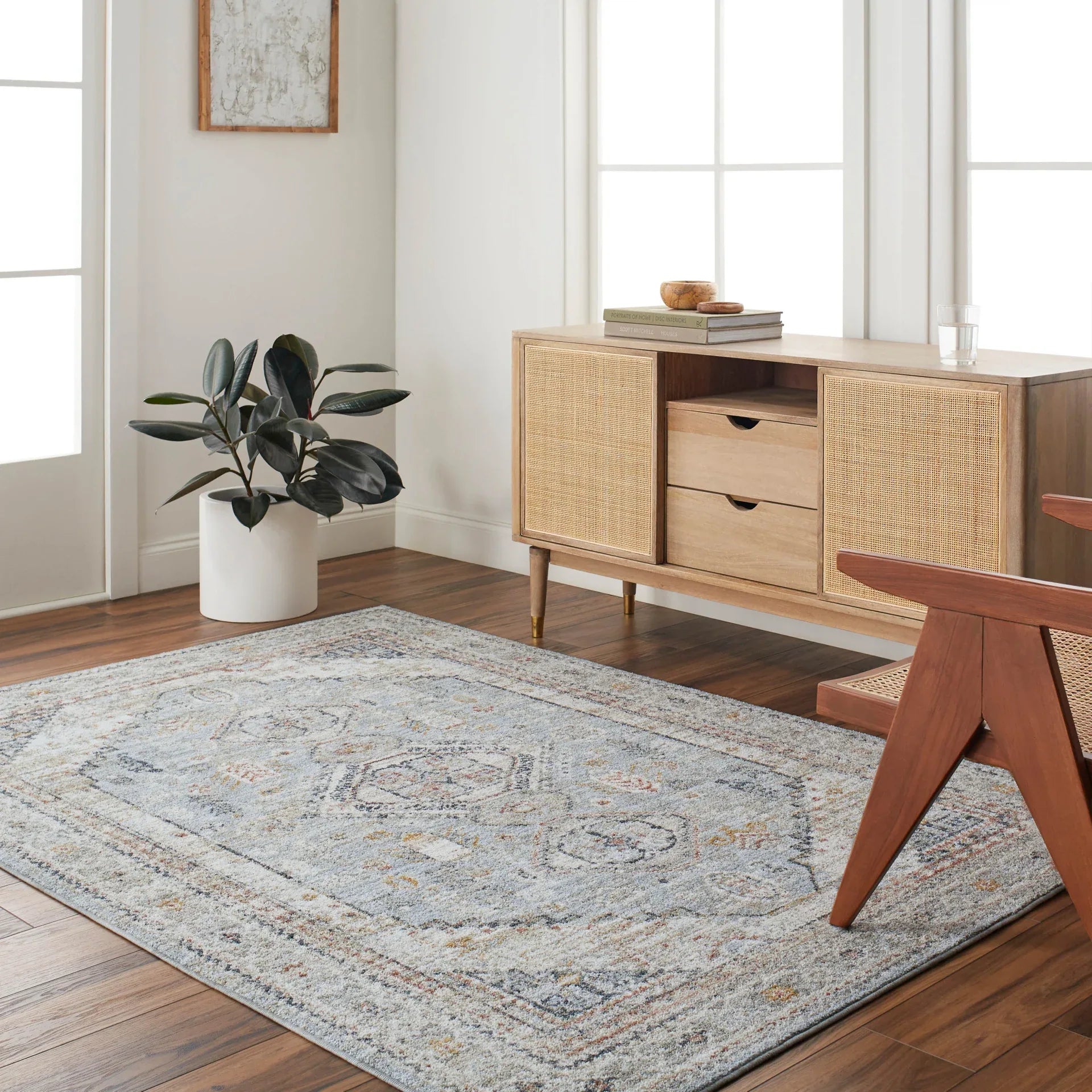 Beckham Machine Woven Rug Livabliss Beckham