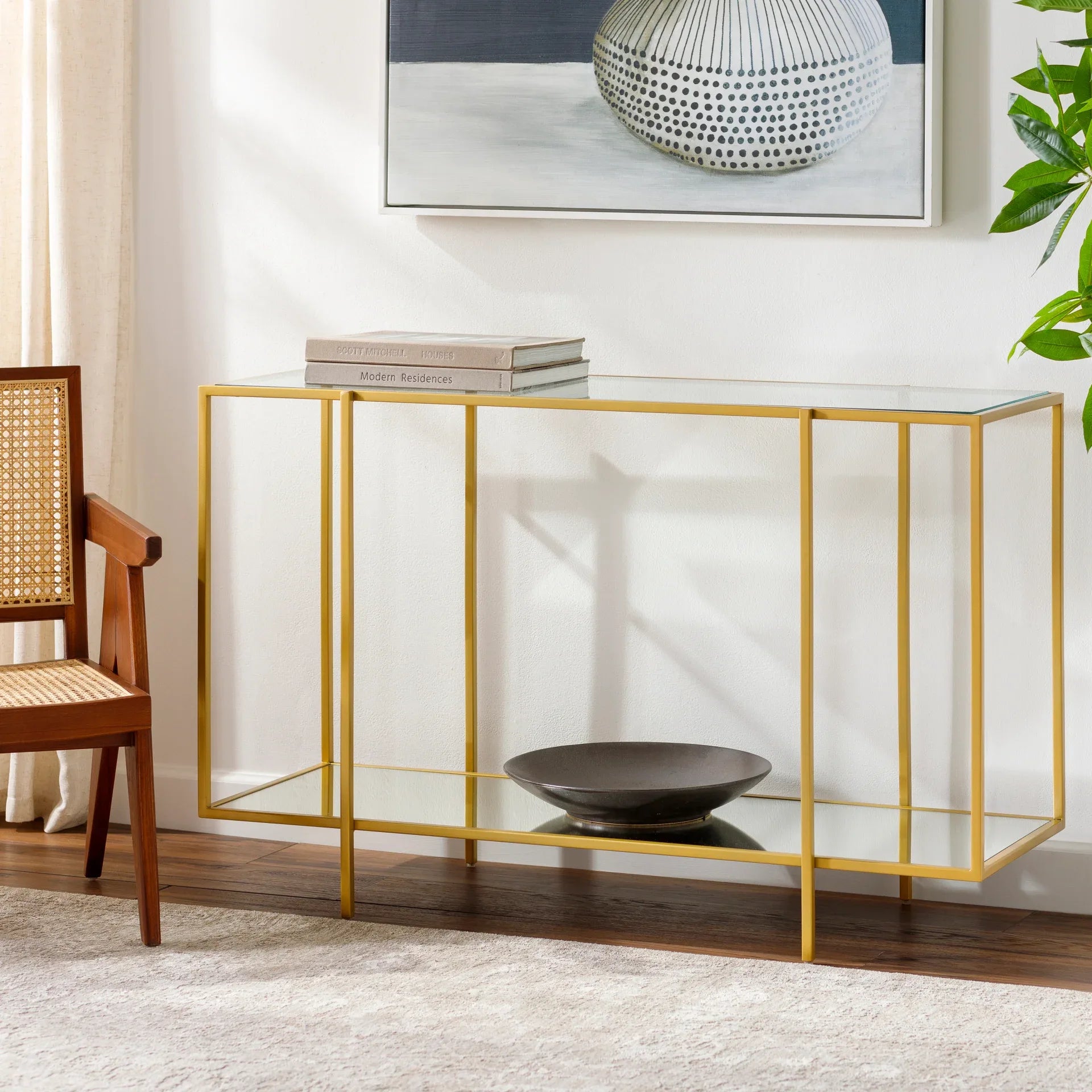 Alecsa Console Table Livabliss Alecsa