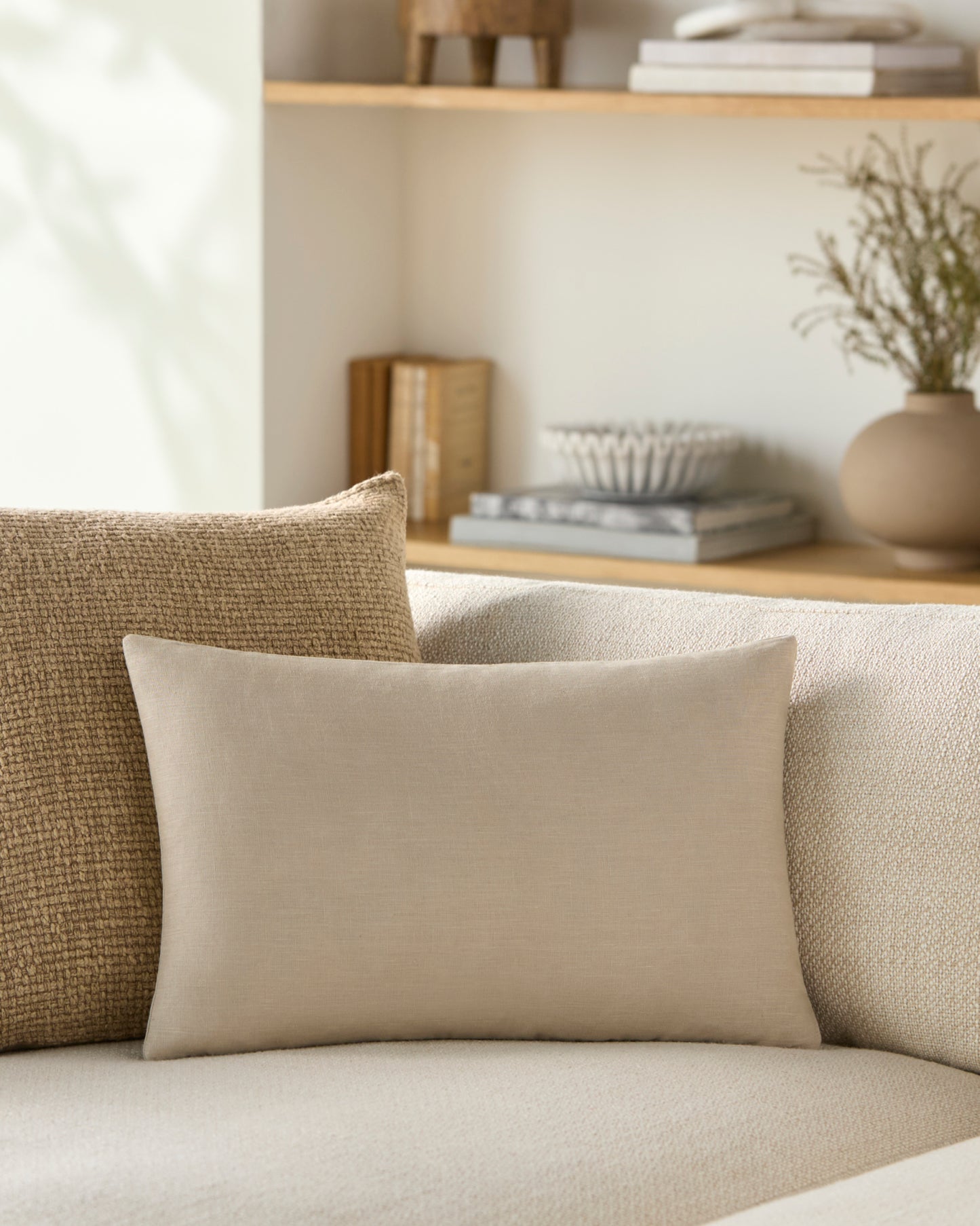 Linen Solid Accent Pillow Livabliss Linen Solid