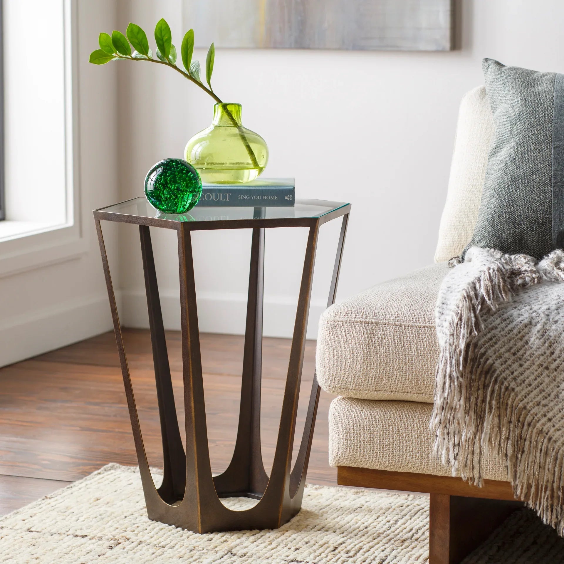 Vortex End Table Livabliss Vortex